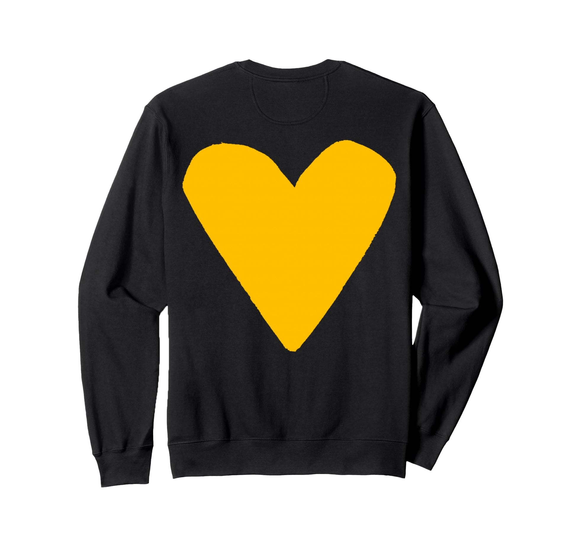 Pop Art Big Backprint Heart Tees Hoodie - Aesthetic Graphic Unisex - T-Shirt, Sweatshirt, Hoodie