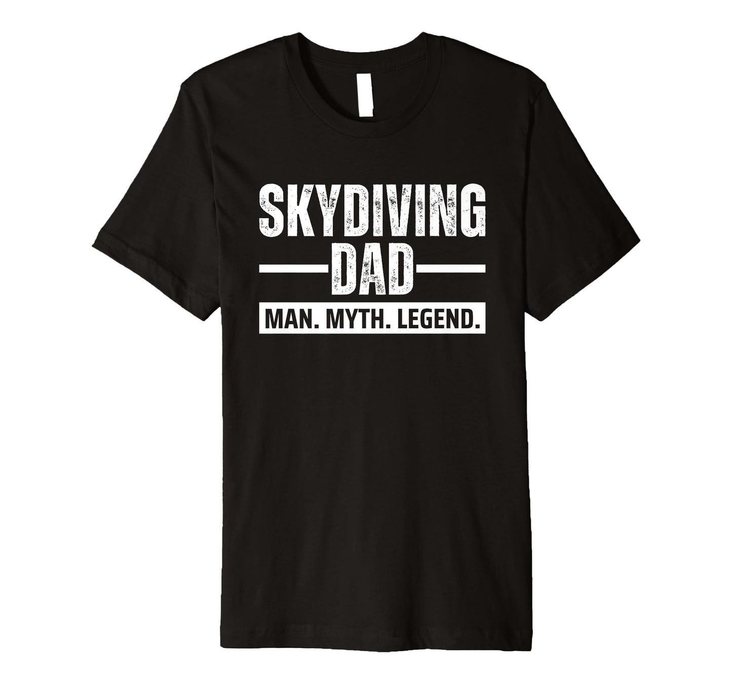 Mens Skydiving Dad Myth Legend T-Shirt - Graphic Print Men Women - T-Shirt, Sweatshirt, Hoodie