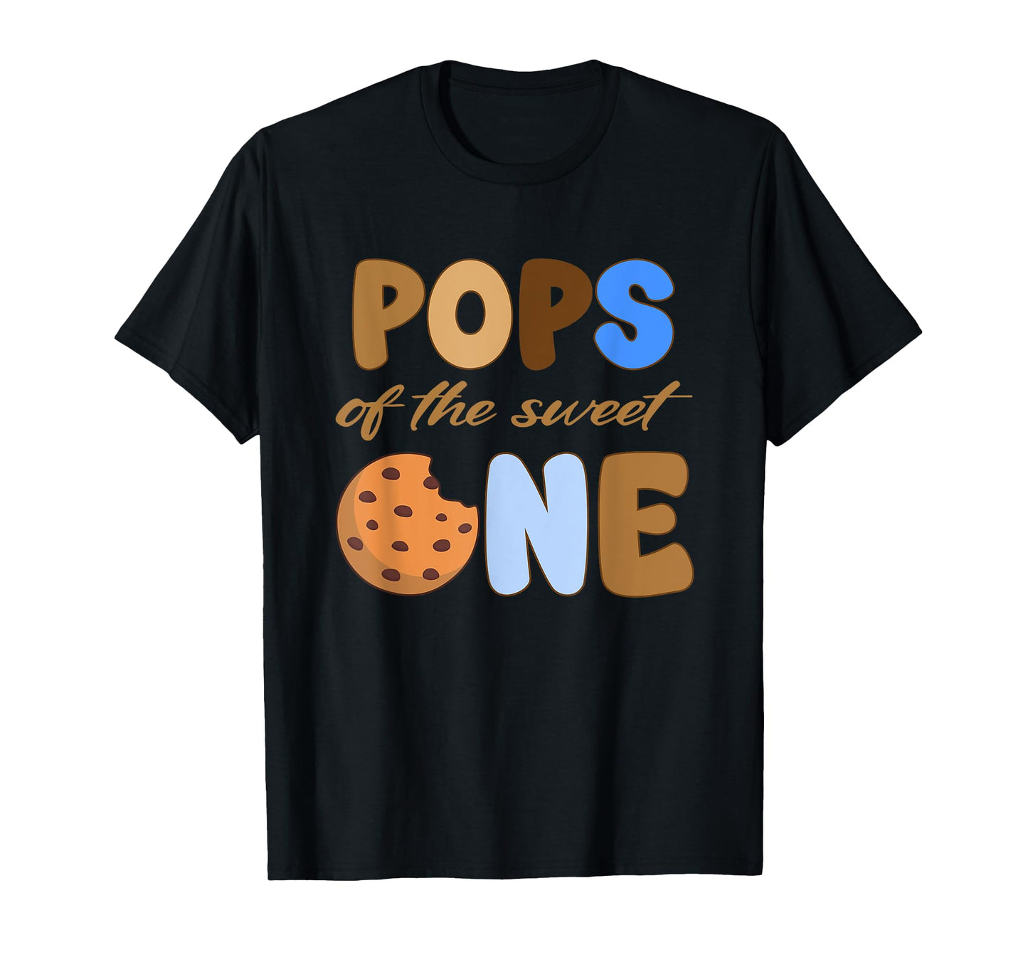 Pops Sweet One 1St Birthday Cookie T-Shirt - Streetwear Style for Adults - T-Shirt, Sweatshirt, Hoodie