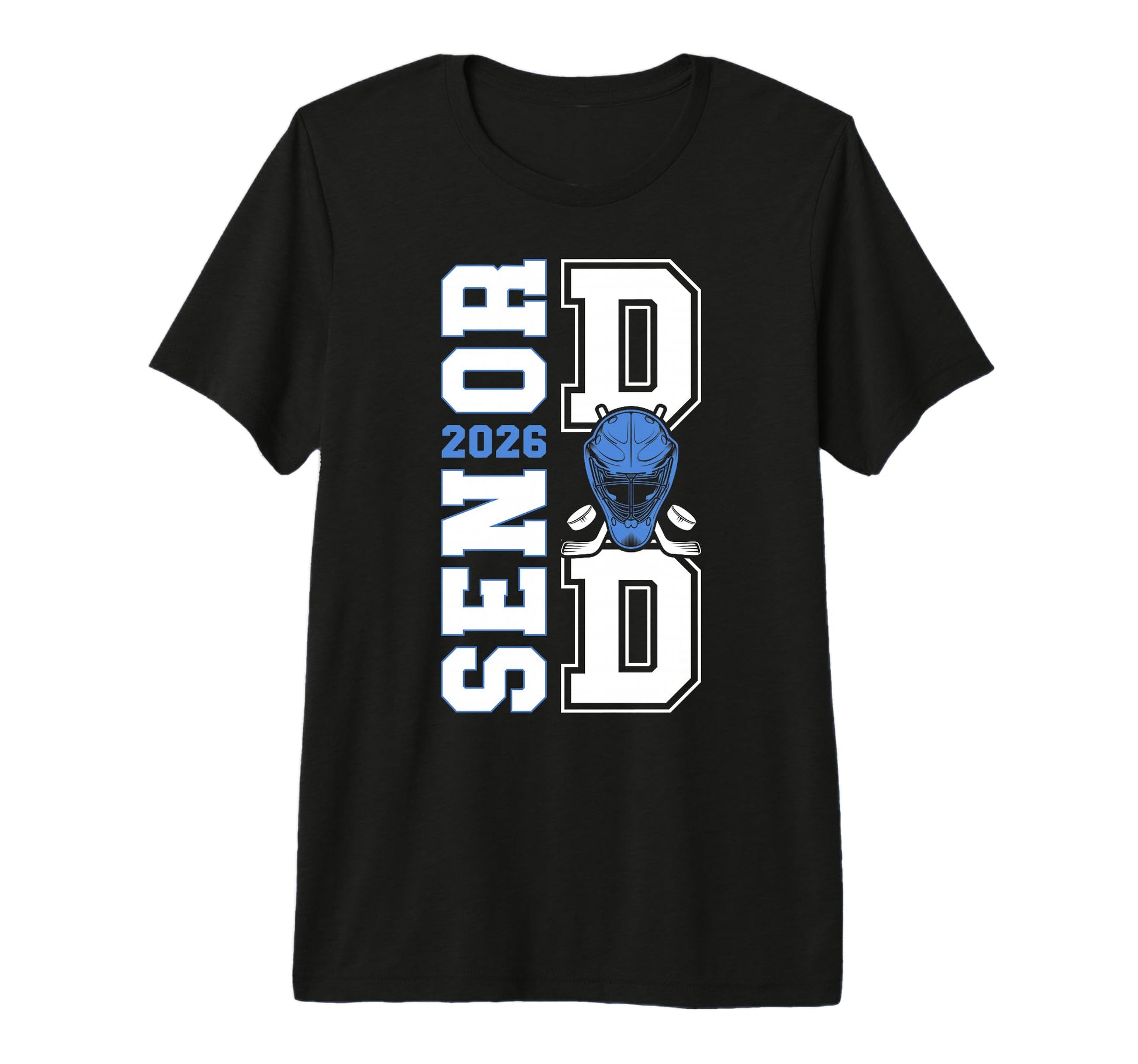 Mens Hockey Senior Dad Senior Hockey T-Shirt - Aesthetic Graphic Men Women - T-Shirt, Sweatshirt, Hoodie