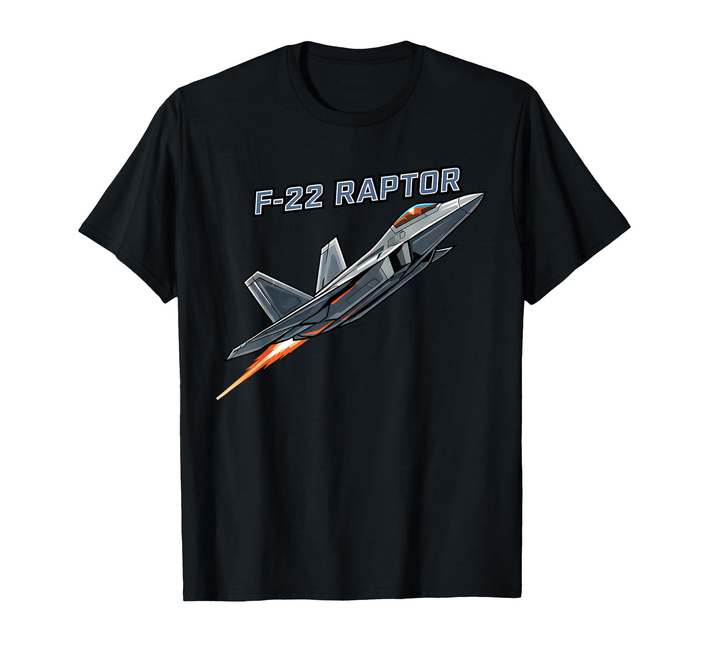 F22 Raptor Stealth Fighter Jet T-Shirt - Fun Novelty Design Unisex - T-Shirt, Sweatshirt, Hoodie