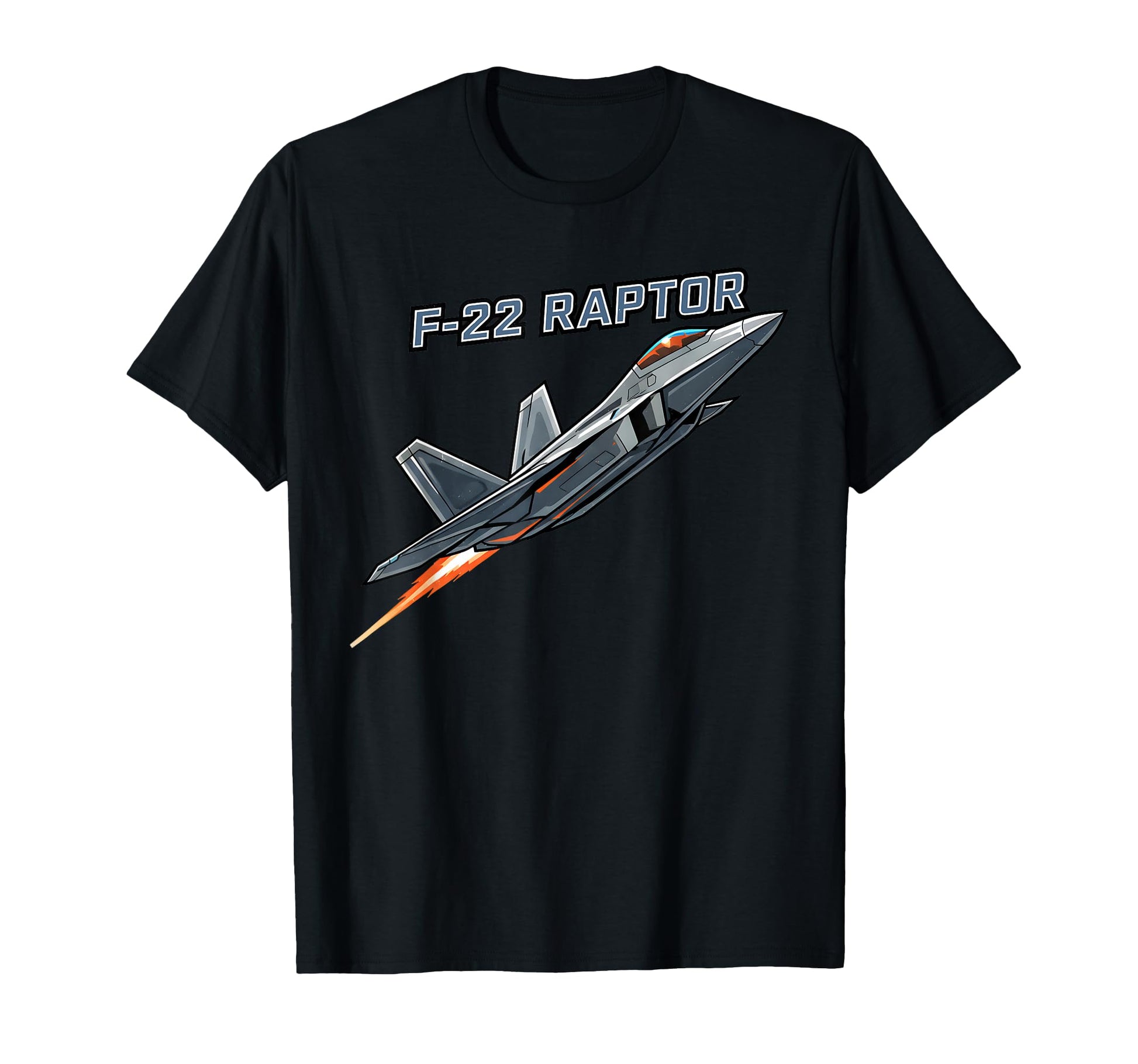 F22 Raptor Stealth Fighter Jet T-Shirt - Fun Novelty Design Unisex - T-Shirt, Sweatshirt, Hoodie