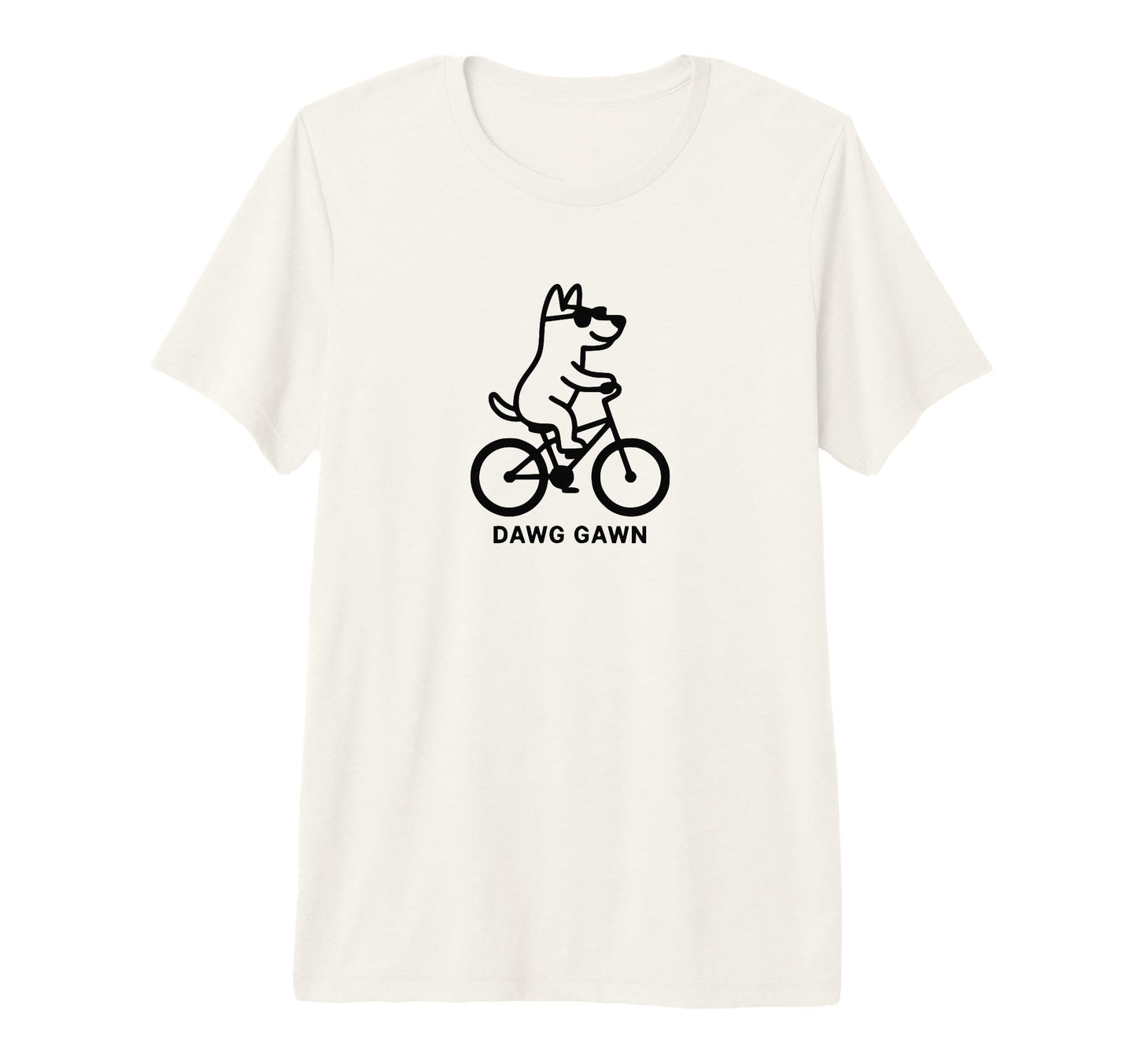 Funny Dog Dogs Cycling Cyclist Bicycle T-Shirt - Graphic Print Men Women - T-Shirt, Sweatshirt, Hoodie