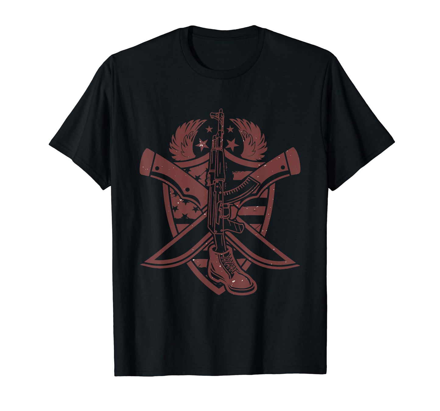 Us Military Patriot Patriots Us Flag T-Shirt - Custom Art Print Men Women - T-Shirt, Sweatshirt, Hoodie