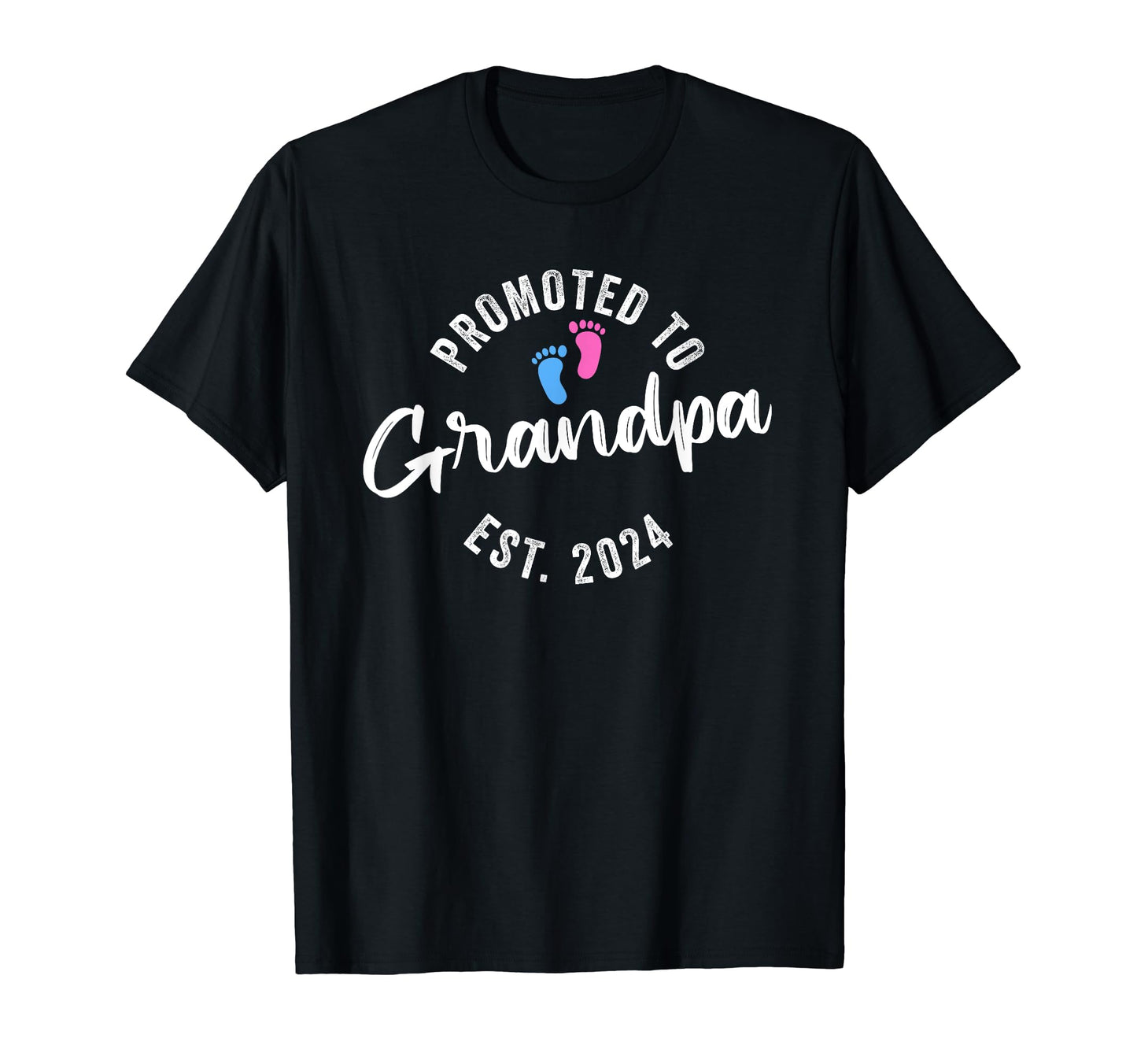 Promoted To Grandpa 2024 T-Shirt - Aesthetic Graphic Men Women - T-Shirt, Sweatshirt, Hoodie