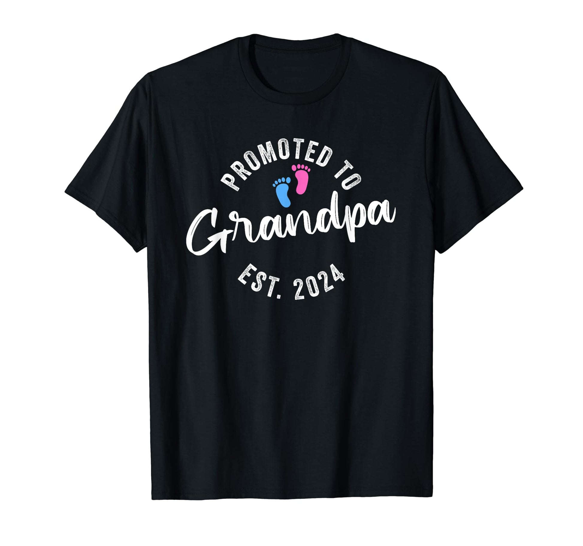 Promoted To Grandpa 2024 T-Shirt - Aesthetic Graphic Men Women - T-Shirt, Sweatshirt, Hoodie