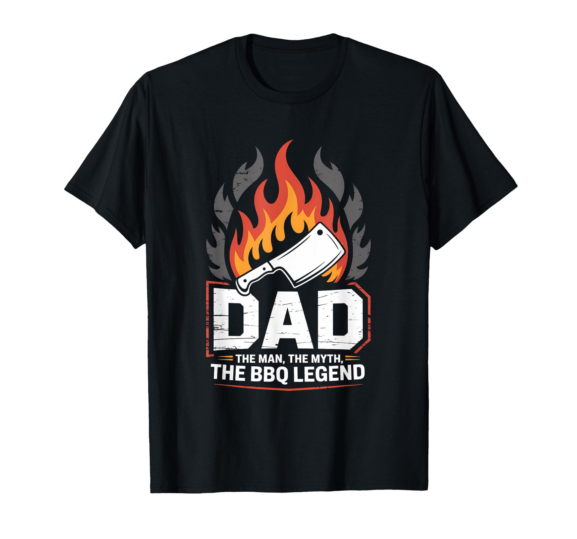 Dad Myth Bbq Legend Fathers Day Dad T-Shirt - Novelty Apparel Men Women - T-Shirt, Sweatshirt, Hoodie