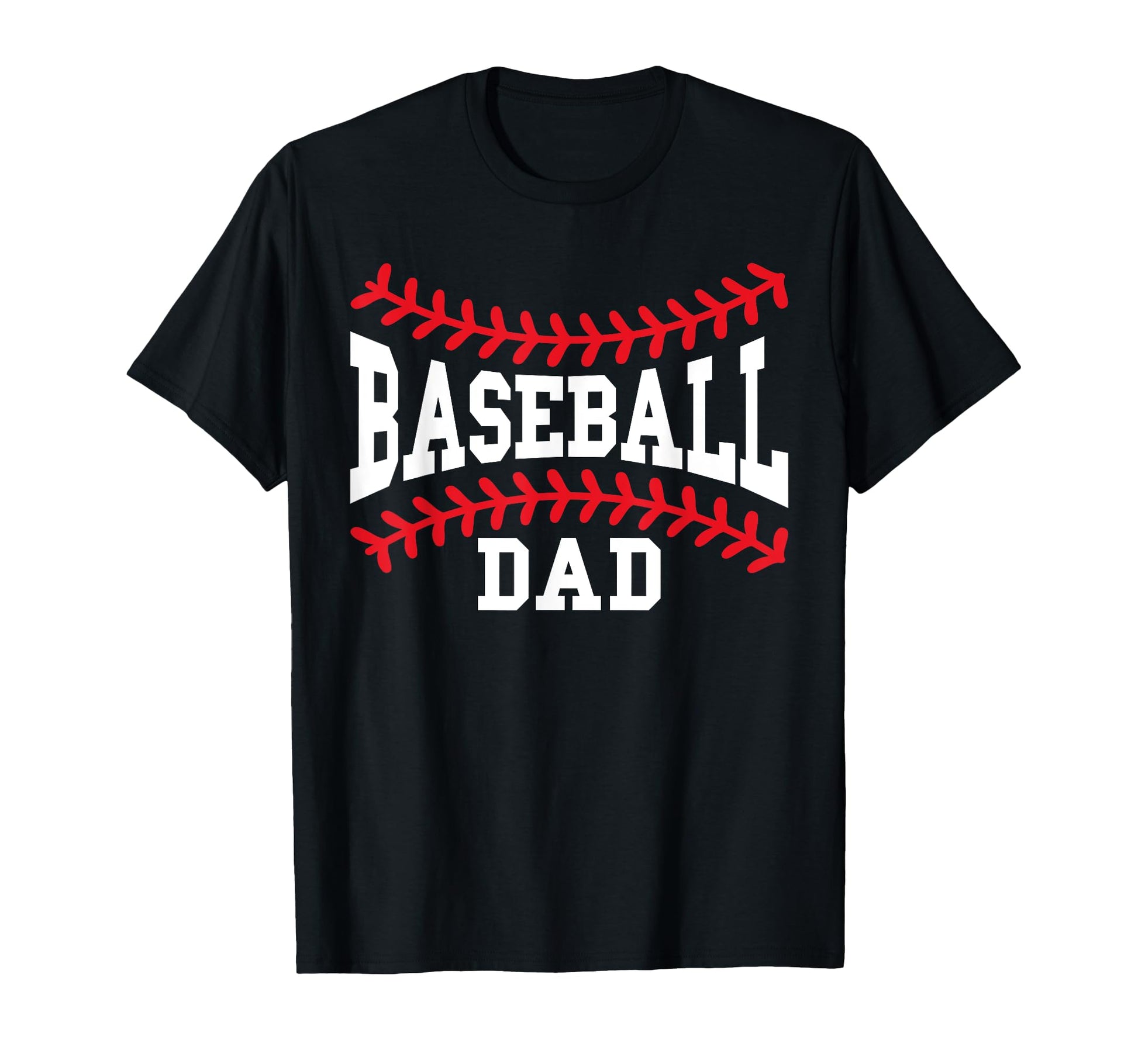 Baseball Dad Laces Little League T-Shirt - Casual Everyday Wear Men Women - T-Shirt, Sweatshirt, Hoodie
