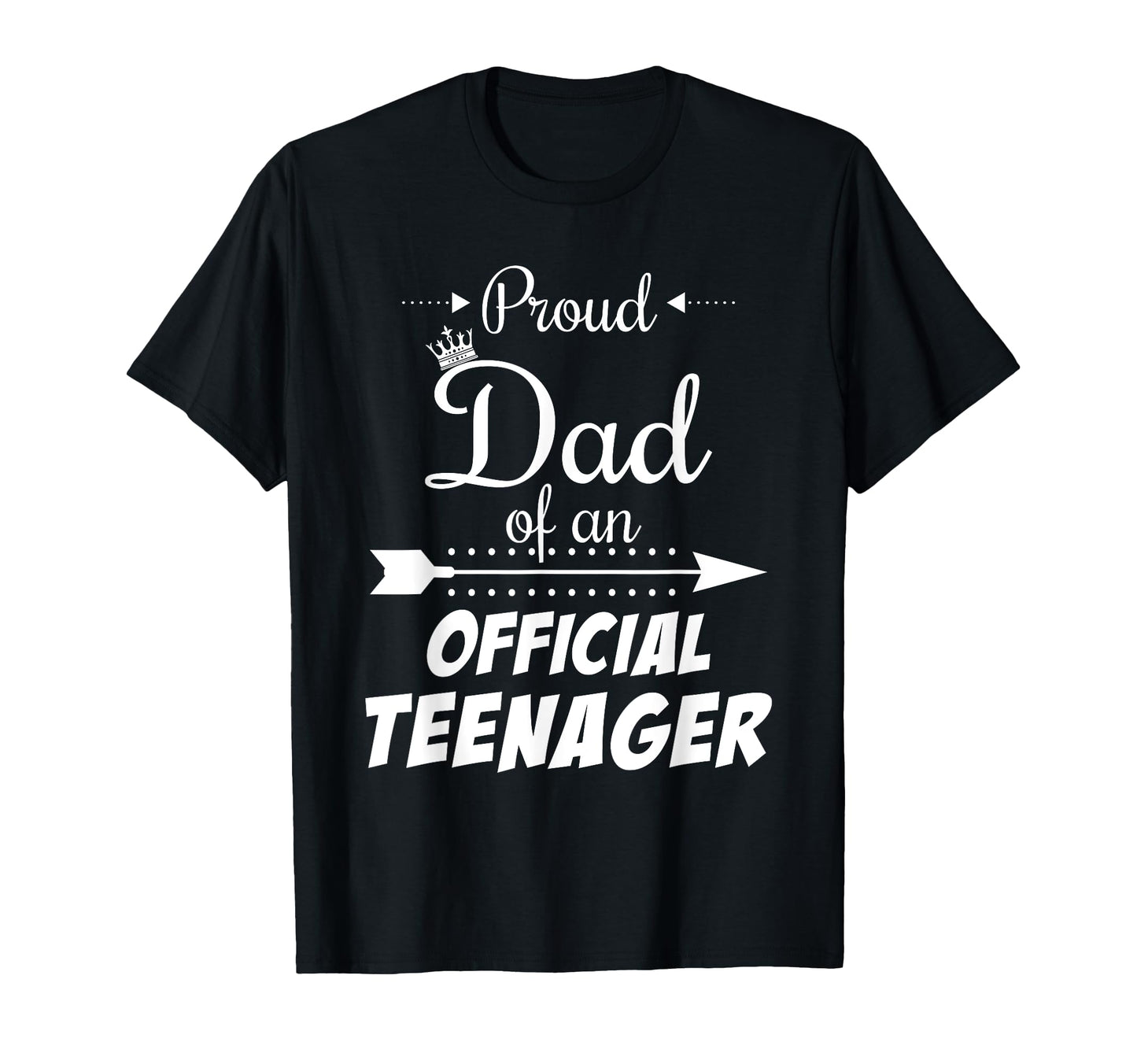 Proud Dad Teenager Funny 13Th T-Shirt - Aesthetic Graphic Men Women - T-Shirt, Sweatshirt, Hoodie