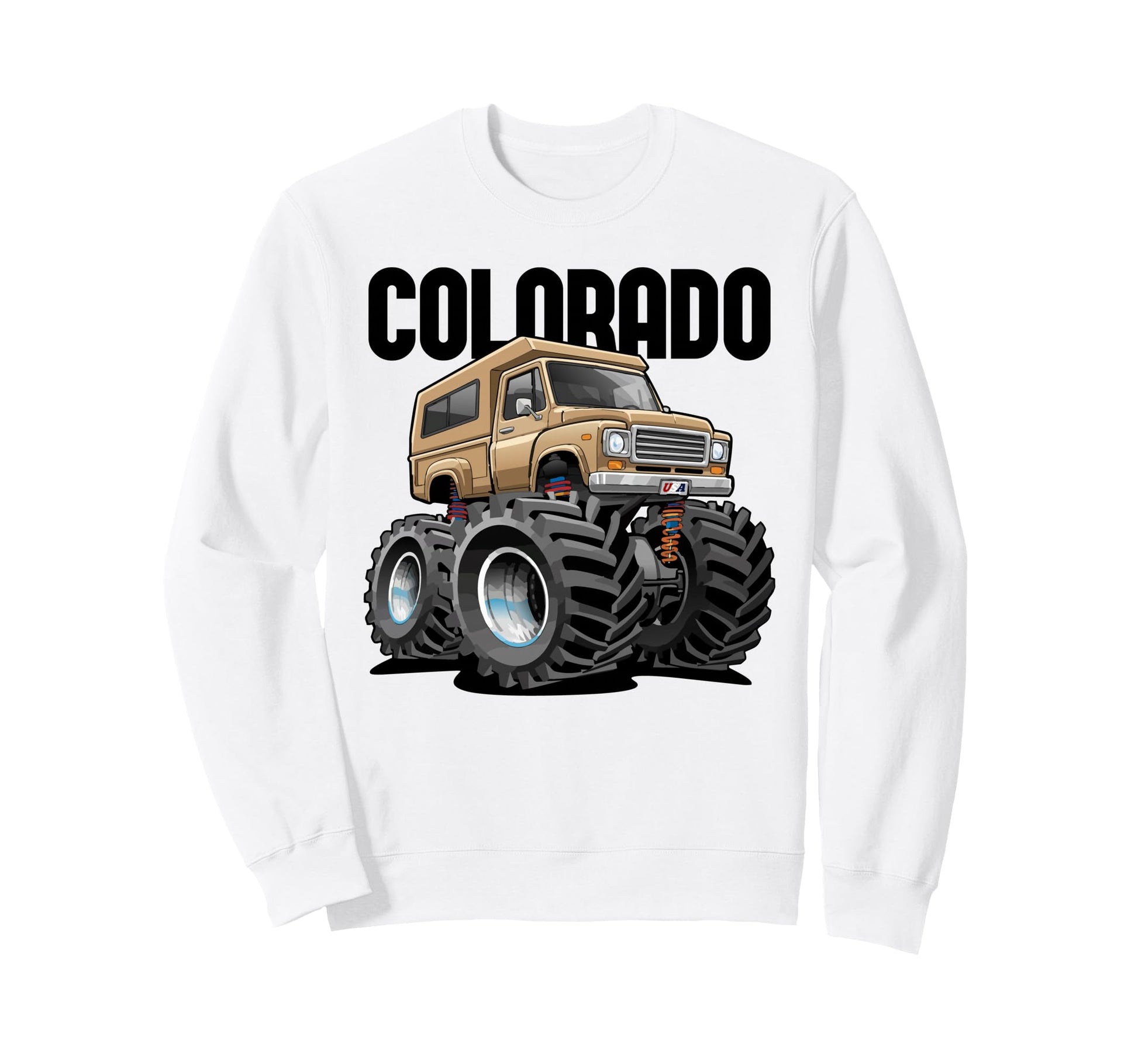 Colorado Offroad 4X4 Pick Up Truck Sweatshirt - Custom Art Print Unisex - T-Shirt, Sweatshirt, Hoodie