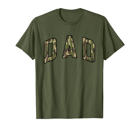 Camo Dad Hunting Old Camouflage Dad T-Shirt - Streetwear Style Unisex - T-Shirt, Sweatshirt, Hoodie