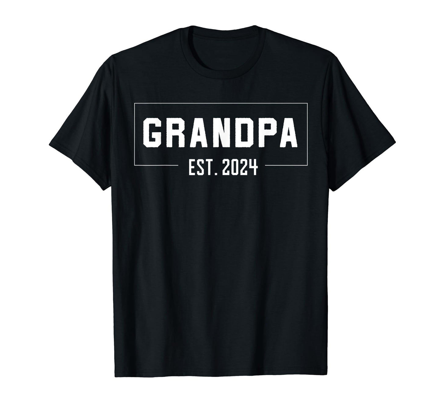 Promoted To Grandpa Est 2024 T-Shirt - Unique Graphic Men Women - T-Shirt, Sweatshirt, Hoodie