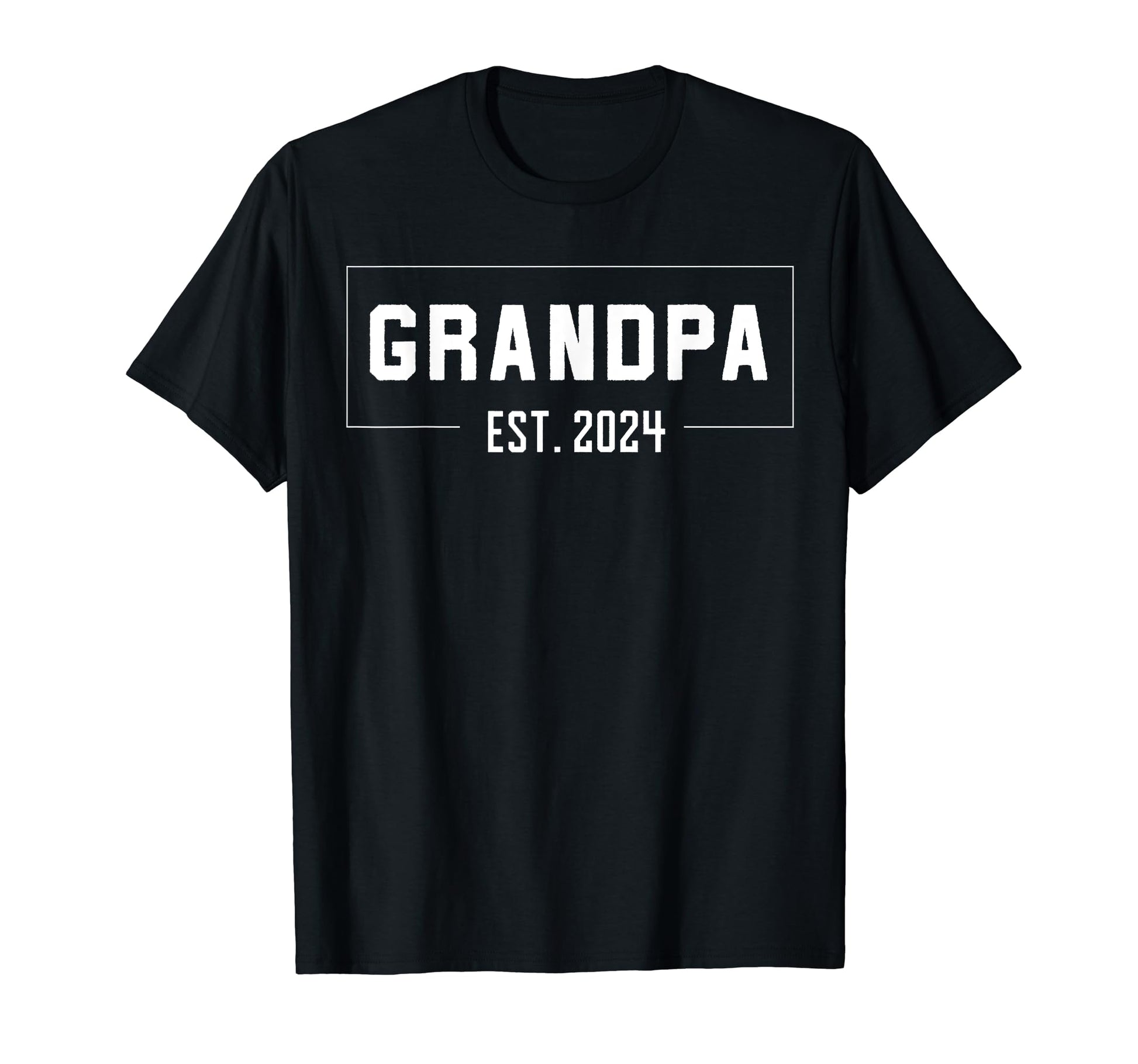 Promoted To Grandpa Est 2024 T-Shirt - Unique Graphic Men Women - T-Shirt, Sweatshirt, Hoodie