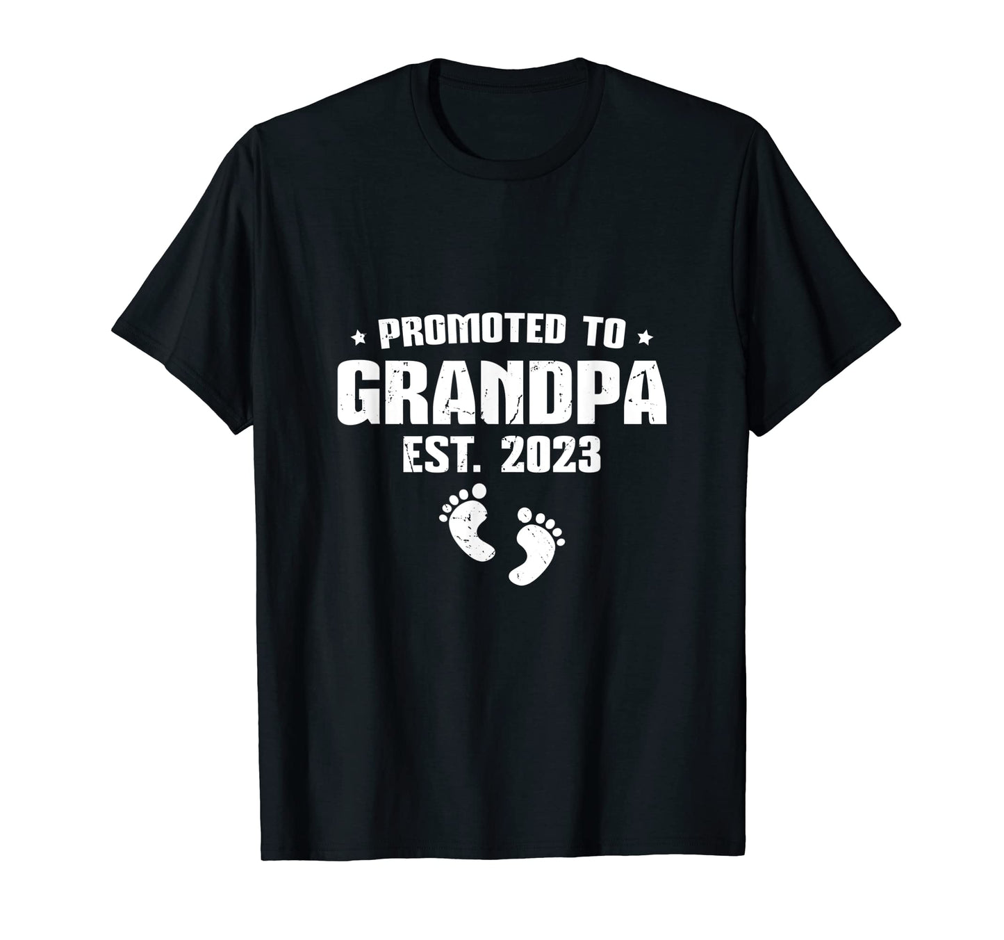 Mens New Granddad 2023 Promoted To T-Shirt - Aesthetic Graphic Unisex - T-Shirt, Sweatshirt, Hoodie