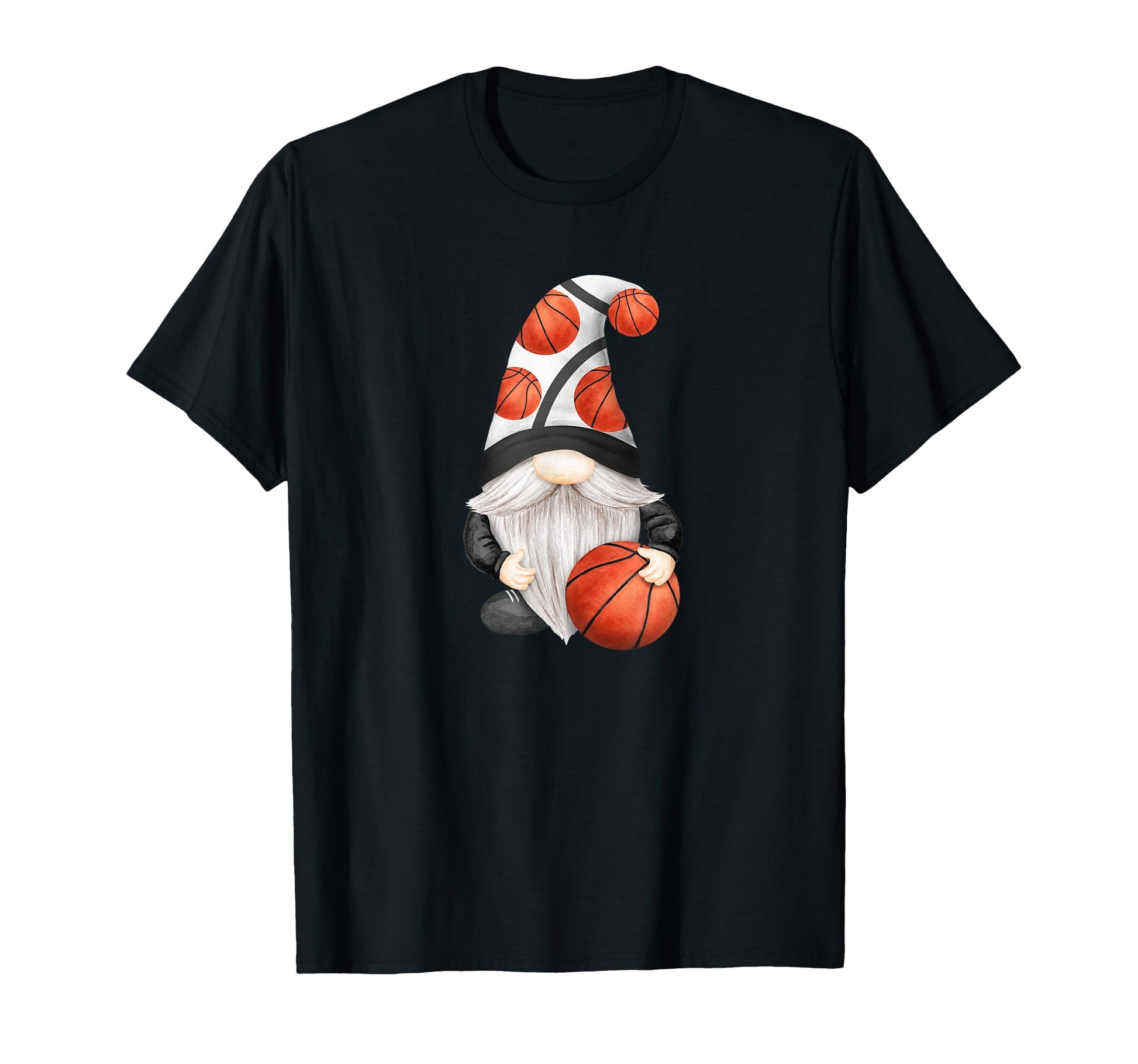 Funny Gnome Basketball Stuff T-Shirt - Casual Everyday Wear Men Women - T-Shirt, Sweatshirt, Hoodie