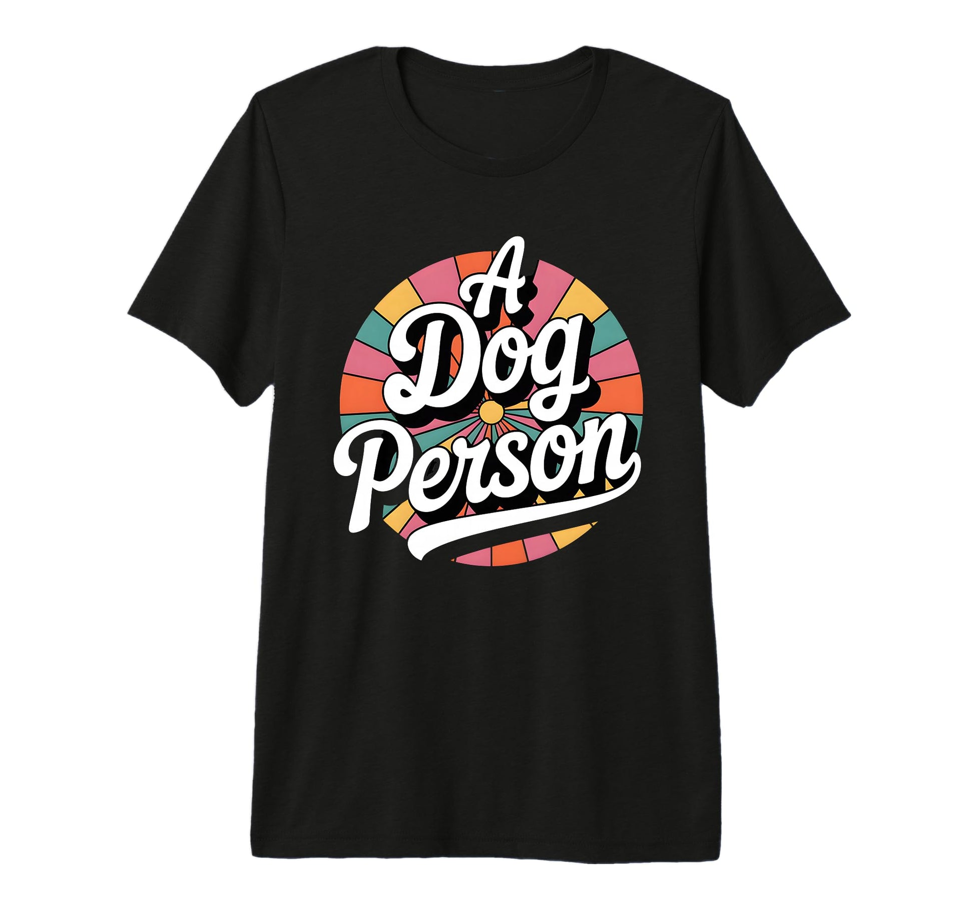 Groovy Dog Person Nostalgia Music T-Shirt - Trendy Graphic Men Women - T-Shirt, Sweatshirt, Hoodie