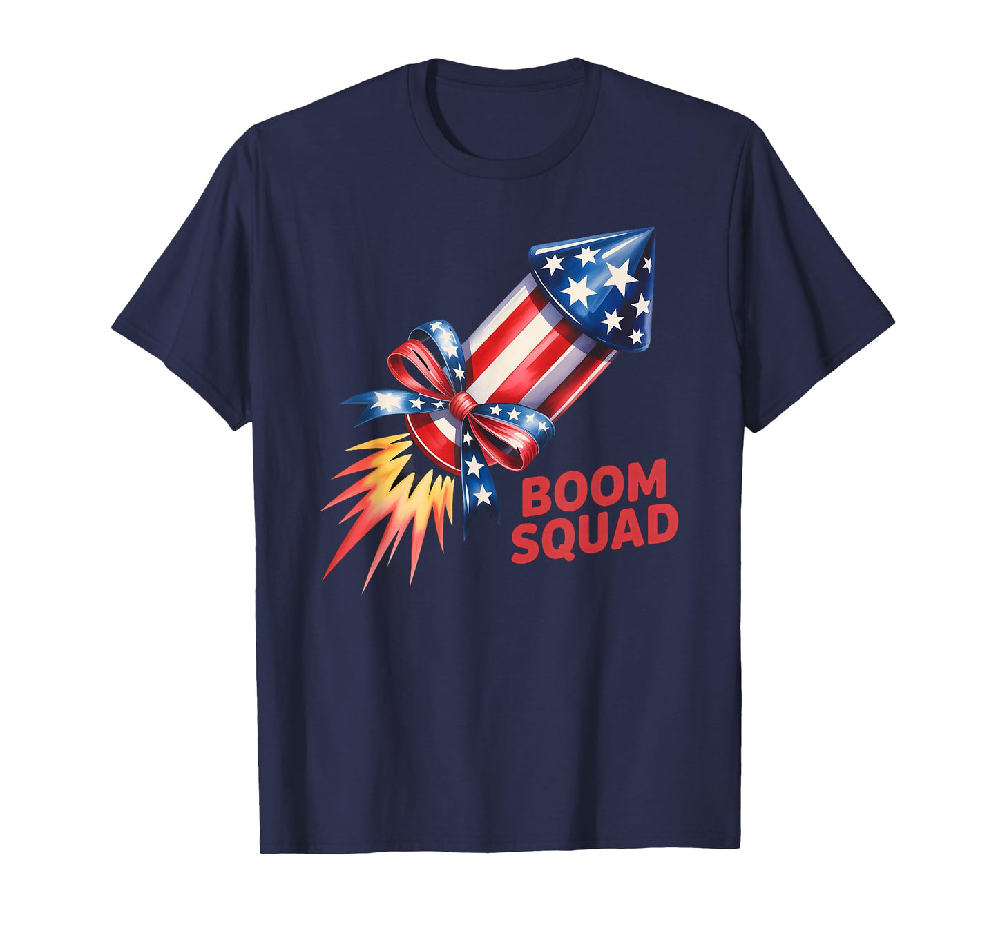 Staff Boom Squad Firework Safety T-Shirt - Minimalist Print Unisex - T-Shirt, Sweatshirt, Hoodie