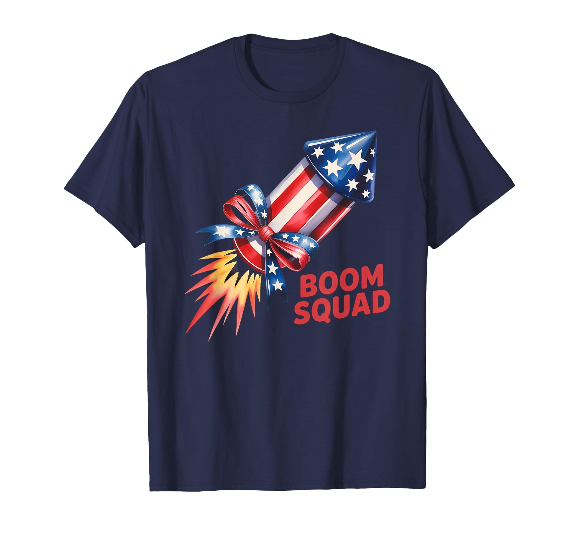 Staff Boom Squad Firework Safety T-Shirt - Minimalist Print Unisex - T-Shirt, Sweatshirt, Hoodie