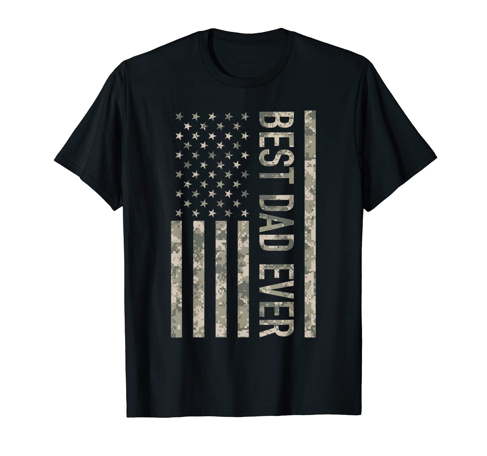 Mens Best Dad Ever Us Military T-Shirt - Aesthetic Graphic for Adults - T-Shirt, Sweatshirt, Hoodie