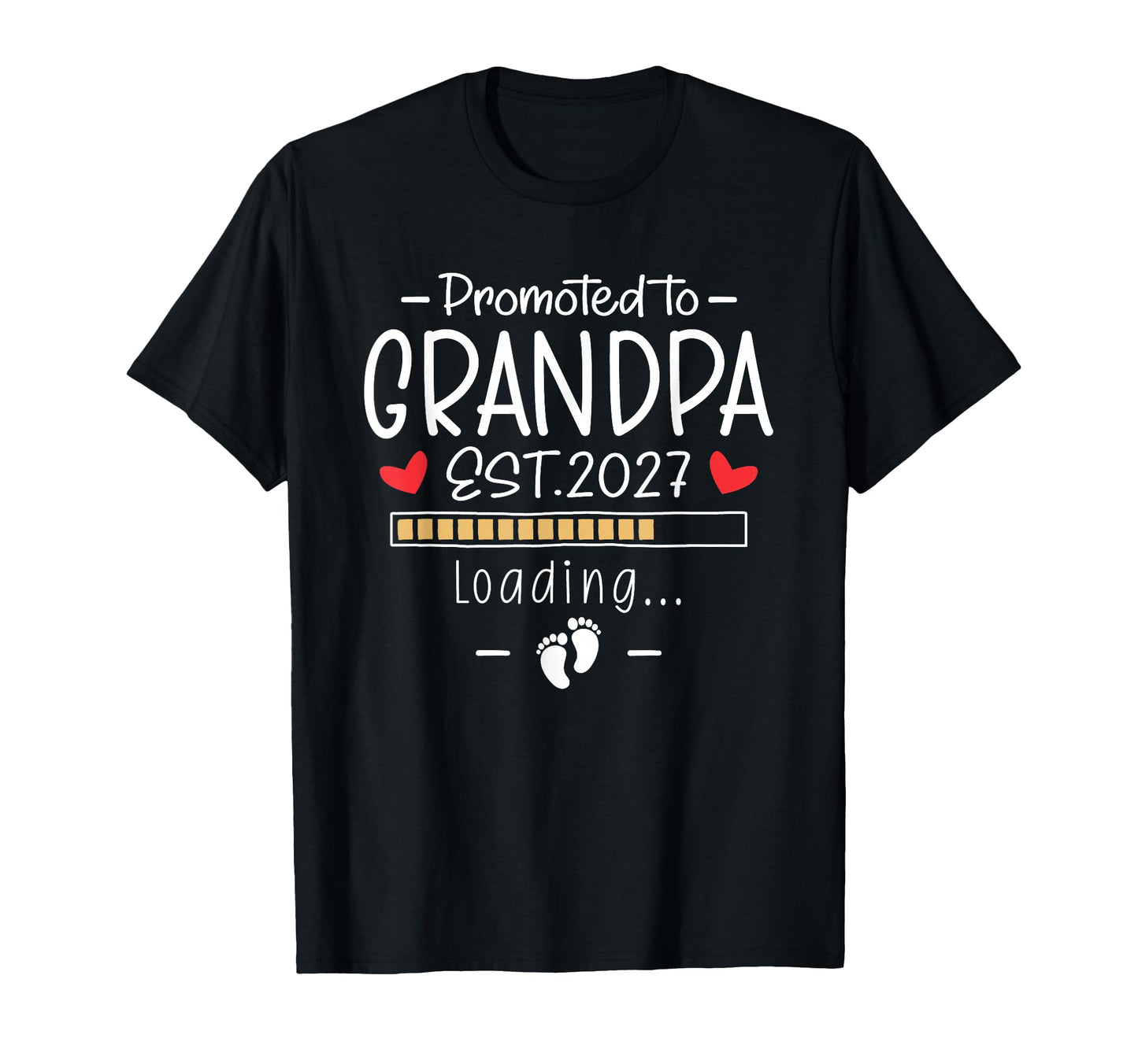 1St Time Grandpa Announcement T-Shirt - Casual Everyday Wear Men Women - T-Shirt, Sweatshirt, Hoodie