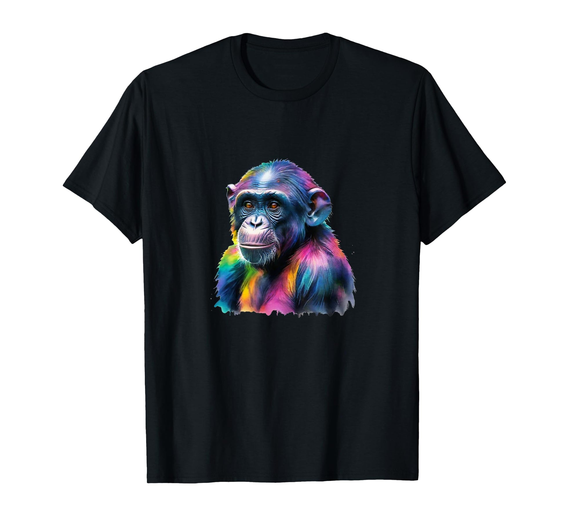 Monkey Chimpanzee Pop Art Monkey Hoodie - Aesthetic Graphic Men Women - T-Shirt, Sweatshirt, Hoodie