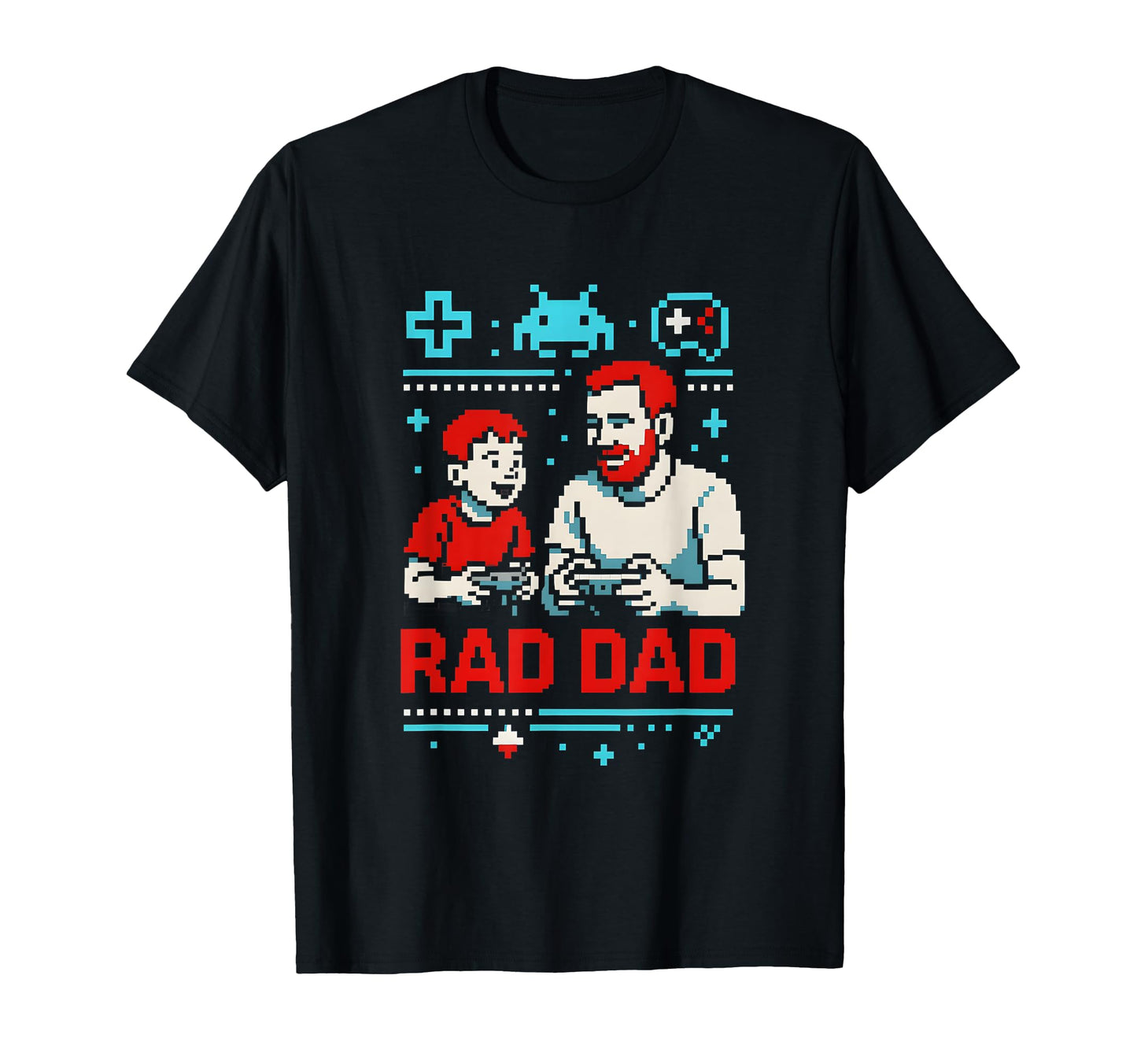 Fathers Day Rad Dad Mens T-Shirt - Trendy Graphic Men Women - T-Shirt, Sweatshirt, Hoodie