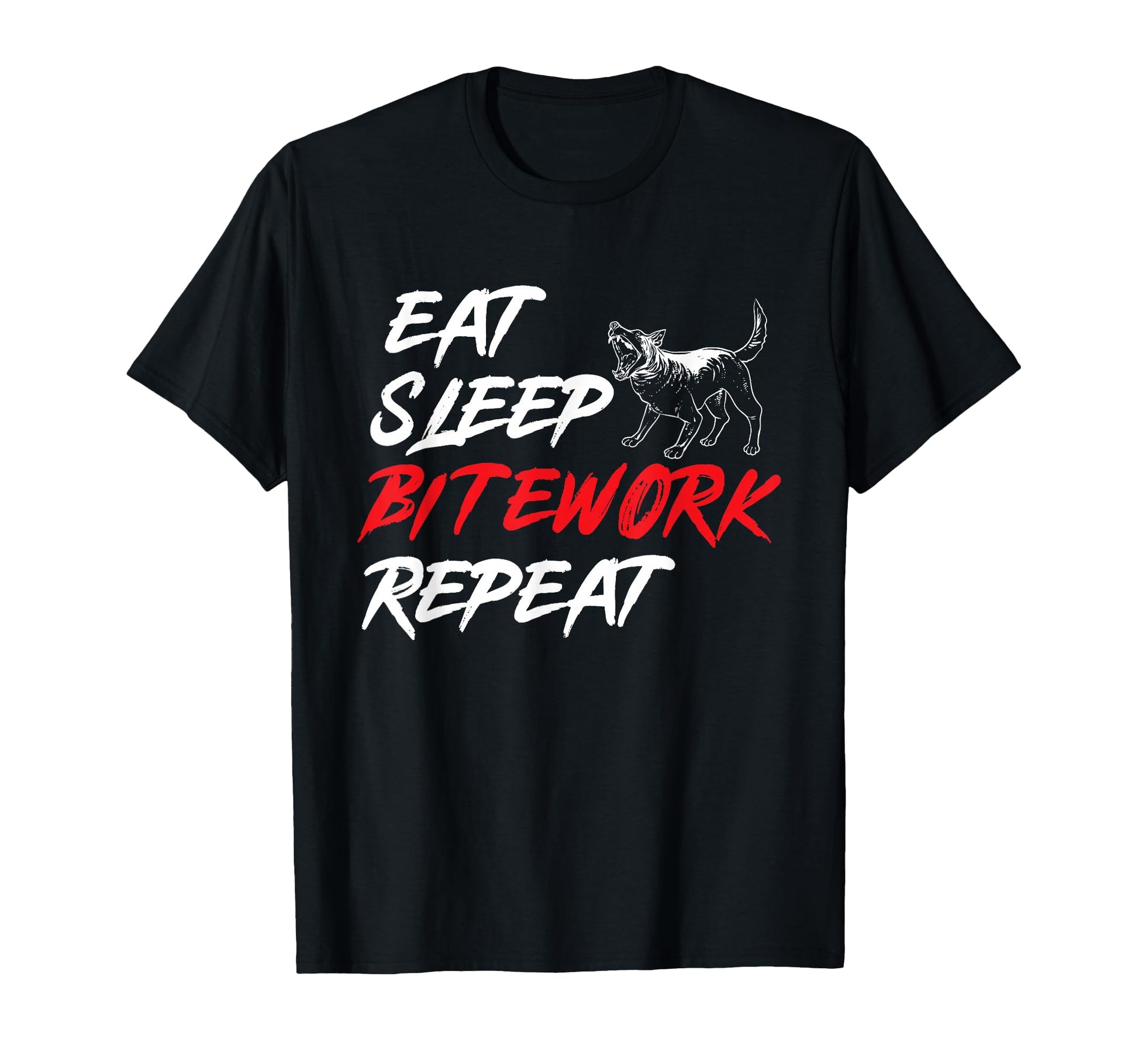 Belgian Malinois Eat Sleep T-Shirt - Casual Everyday Wear for Adults - T-Shirt, Sweatshirt, Hoodie
