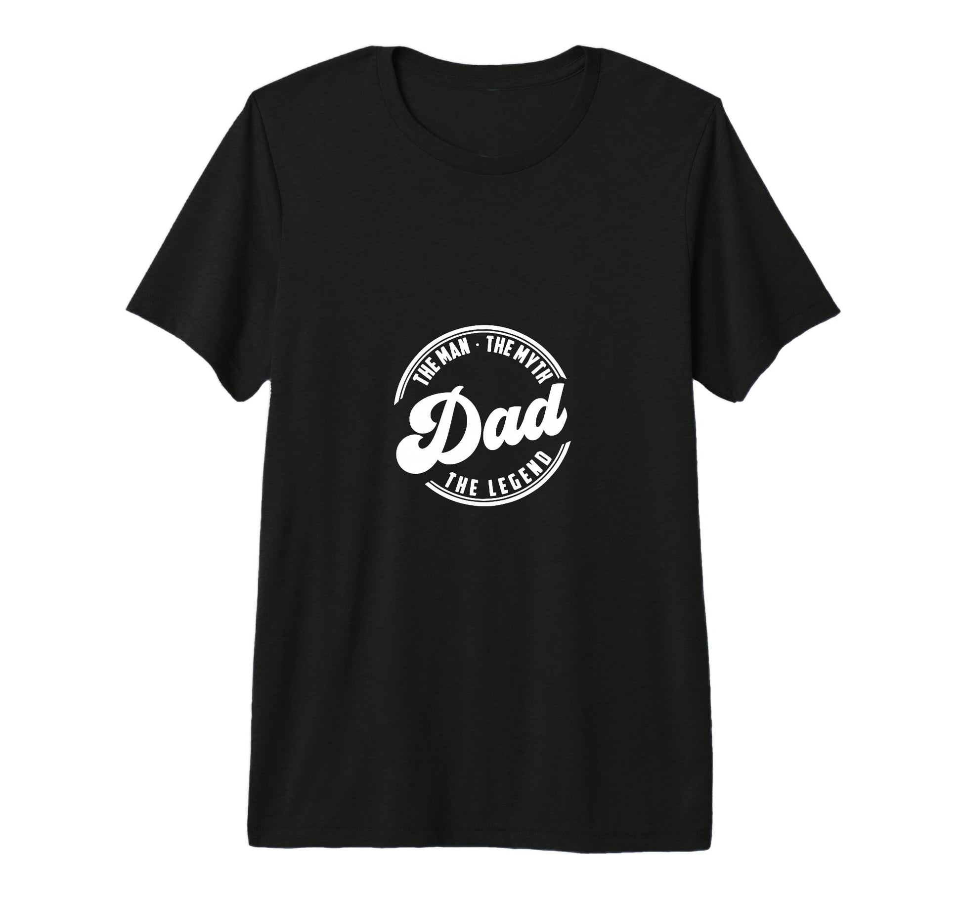 Myth Legend Dad Tri Blend T-Shirt - Trendy Graphic Men Women - T-Shirt, Sweatshirt, Hoodie