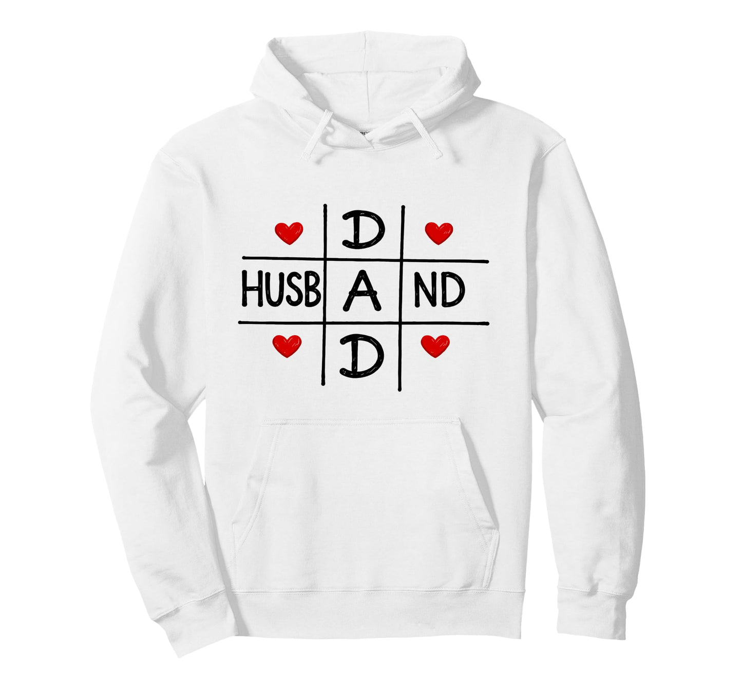 Dad Husband Hero Funny Family Love Hoodie - Custom Art Print for Adults - T-Shirt, Sweatshirt, Hoodie
