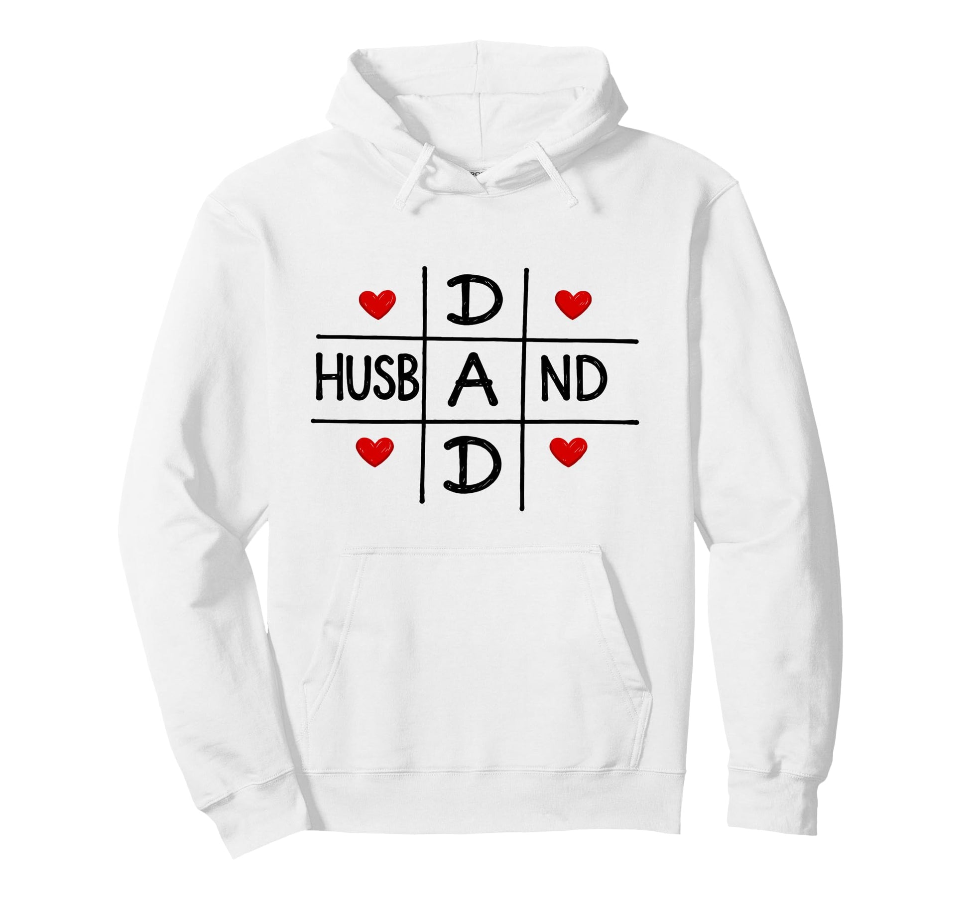 Dad Husband Hero Funny Family Love Hoodie - Custom Art Print for Adults - T-Shirt, Sweatshirt, Hoodie