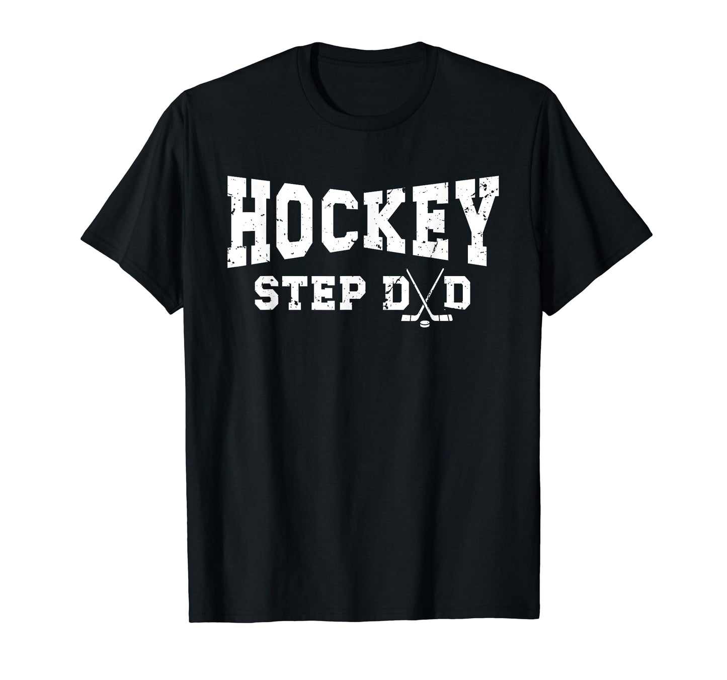 Ice Hockey Step Dad Hockey Player T-Shirt - Streetwear Style for Adults - T-Shirt, Sweatshirt, Hoodie