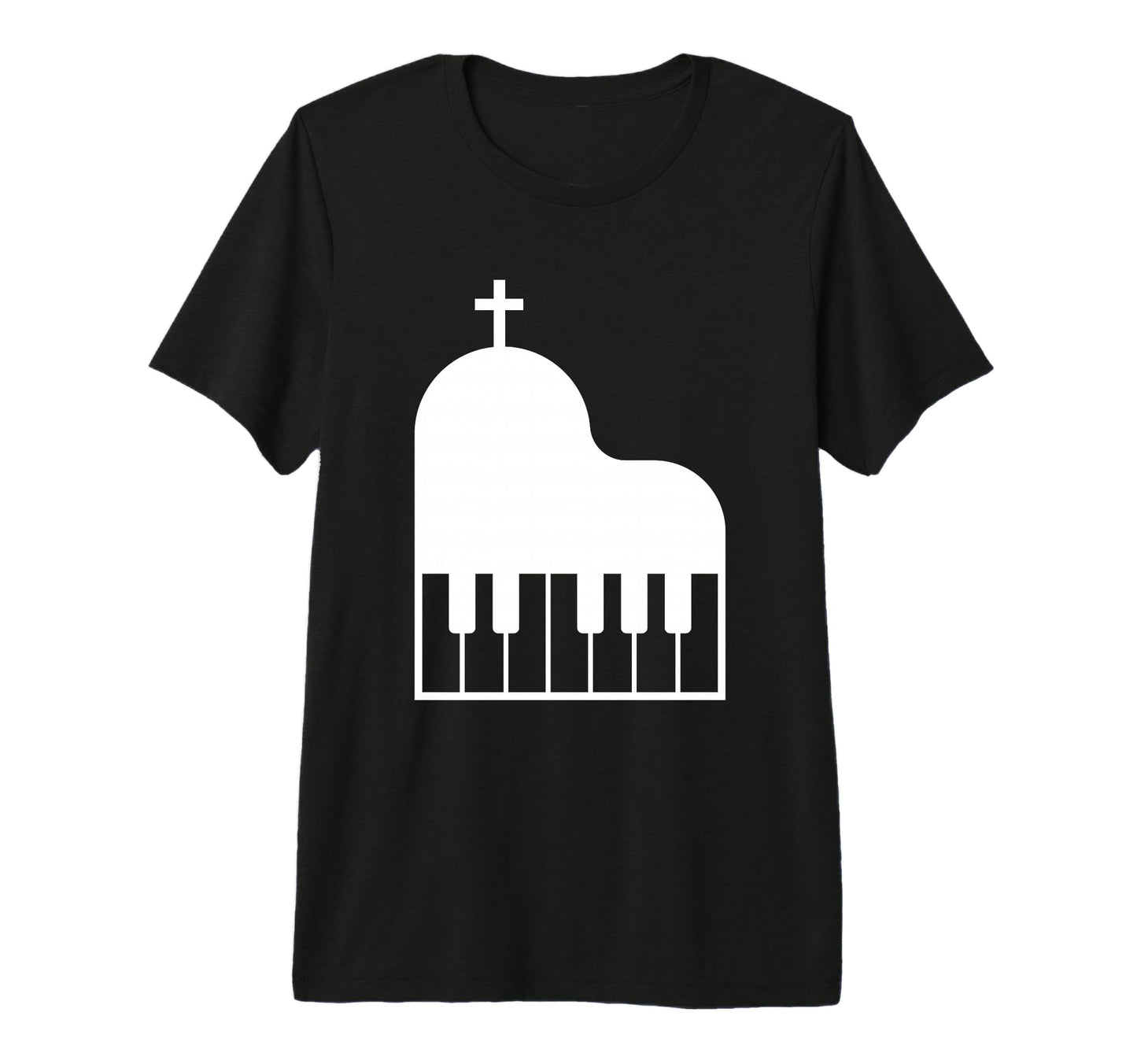 Piano Teacher Music Lover Musician T-Shirt - Minimalist Print for Adults - T-Shirt, Sweatshirt, Hoodie