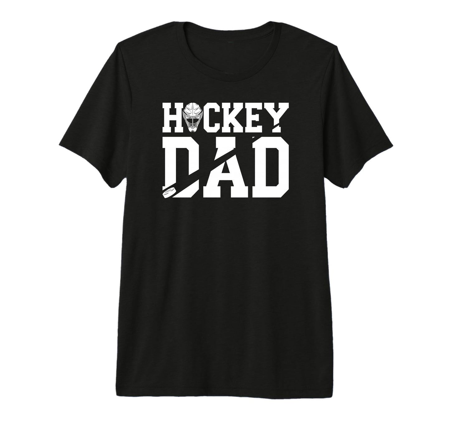 Mens Hockey Dad Hockey Player Proud Hockey T-Shirt - Unique Graphic Unisex - T-Shirt, Sweatshirt, Hoodie