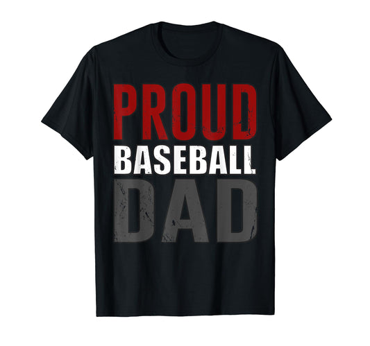 Awesome Distressed Proud Baseball T-Shirt - Casual Everyday Wear Men Women - T-Shirt, Sweatshirt, Hoodie