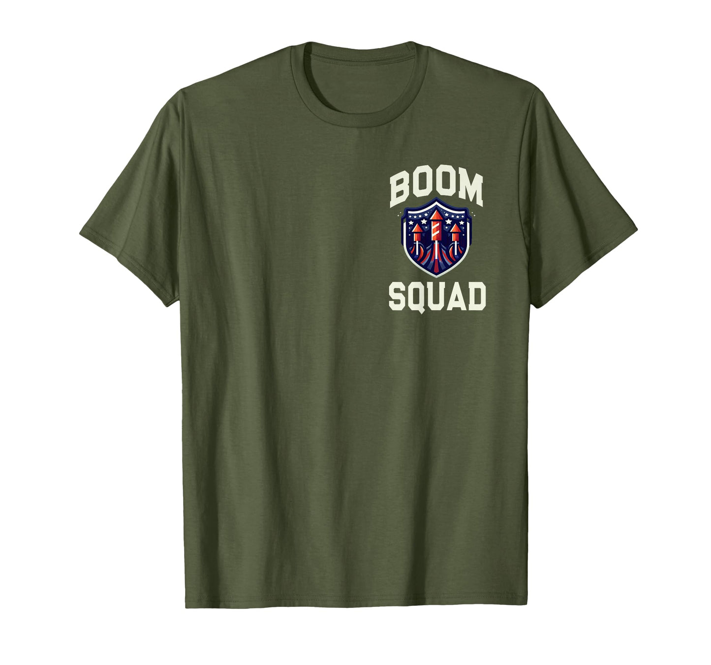 Sarcastic Boom Squad Fireworks Safety T-Shirt - Novelty Apparel for Adults - T-Shirt, Sweatshirt, Hoodie