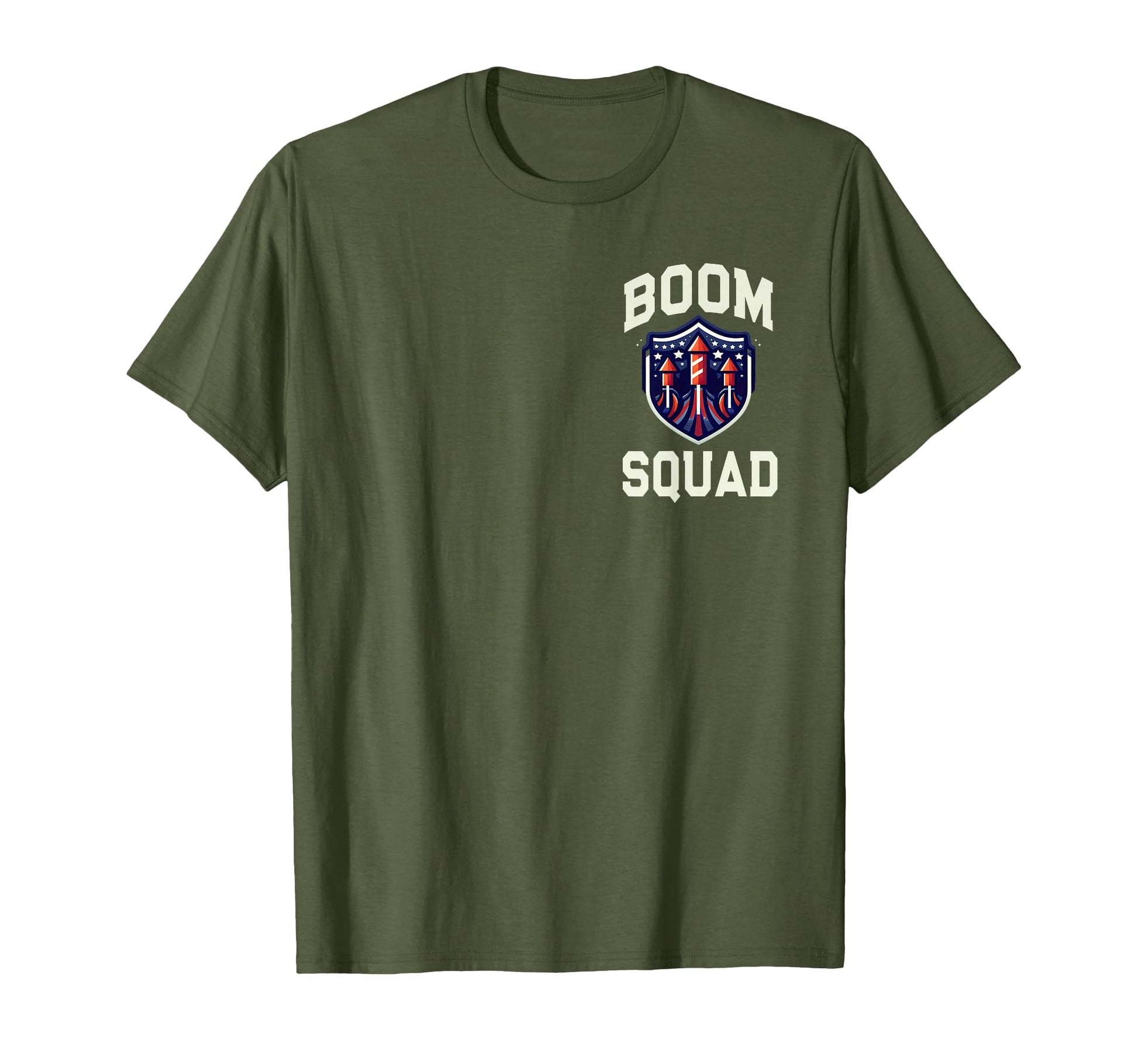 Sarcastic Boom Squad Fireworks Safety T-Shirt - Novelty Apparel for Adults - T-Shirt, Sweatshirt, Hoodie