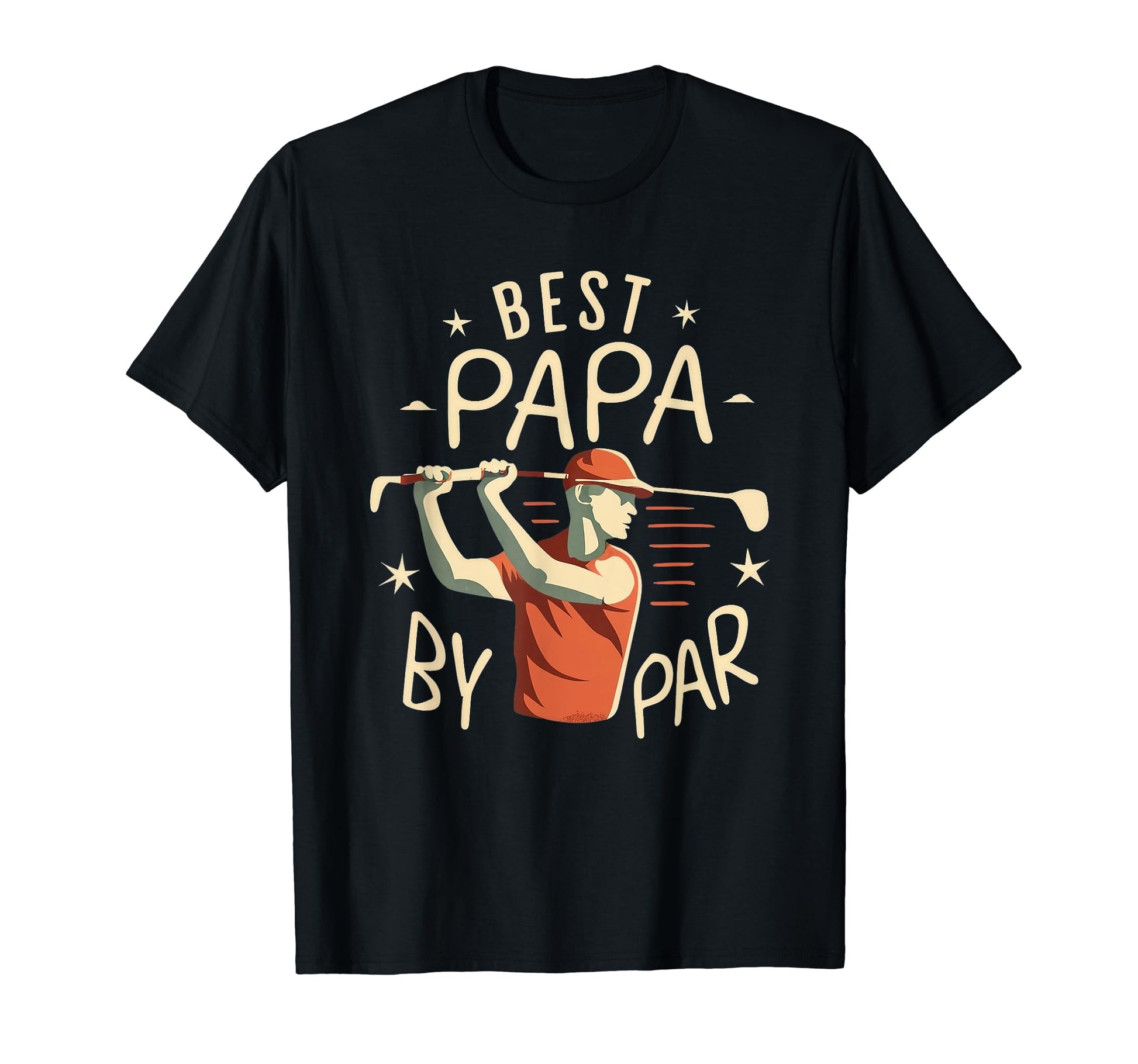 Best Papa Par Funny Golf Dad Grandpa T-Shirt - Casual Everyday Wear Unisex - T-Shirt, Sweatshirt, Hoodie