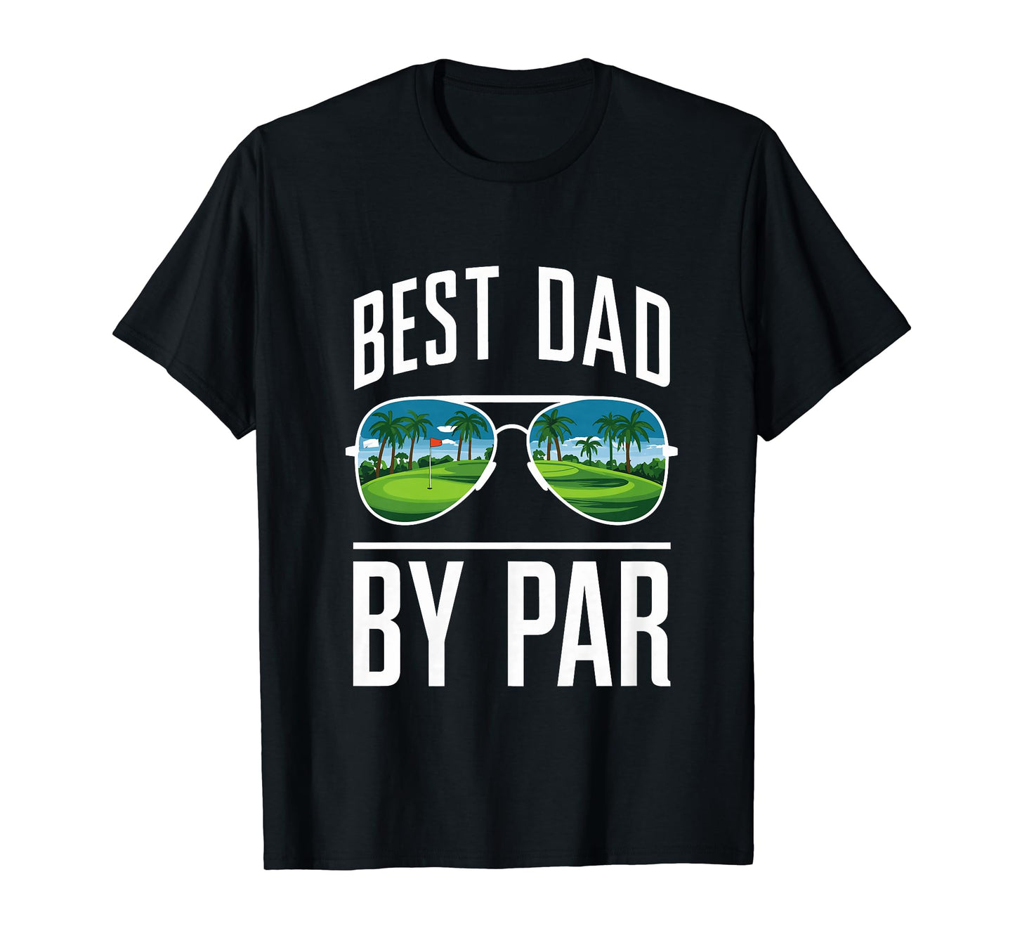 Best Dad Par Golf Lover Golfing T-Shirt - Custom Art Print for Adults - T-Shirt, Sweatshirt, Hoodie