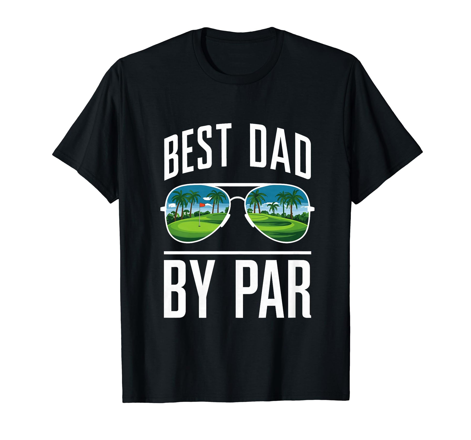 Best Dad Par Golf Lover Golfing T-Shirt - Custom Art Print for Adults - T-Shirt, Sweatshirt, Hoodie
