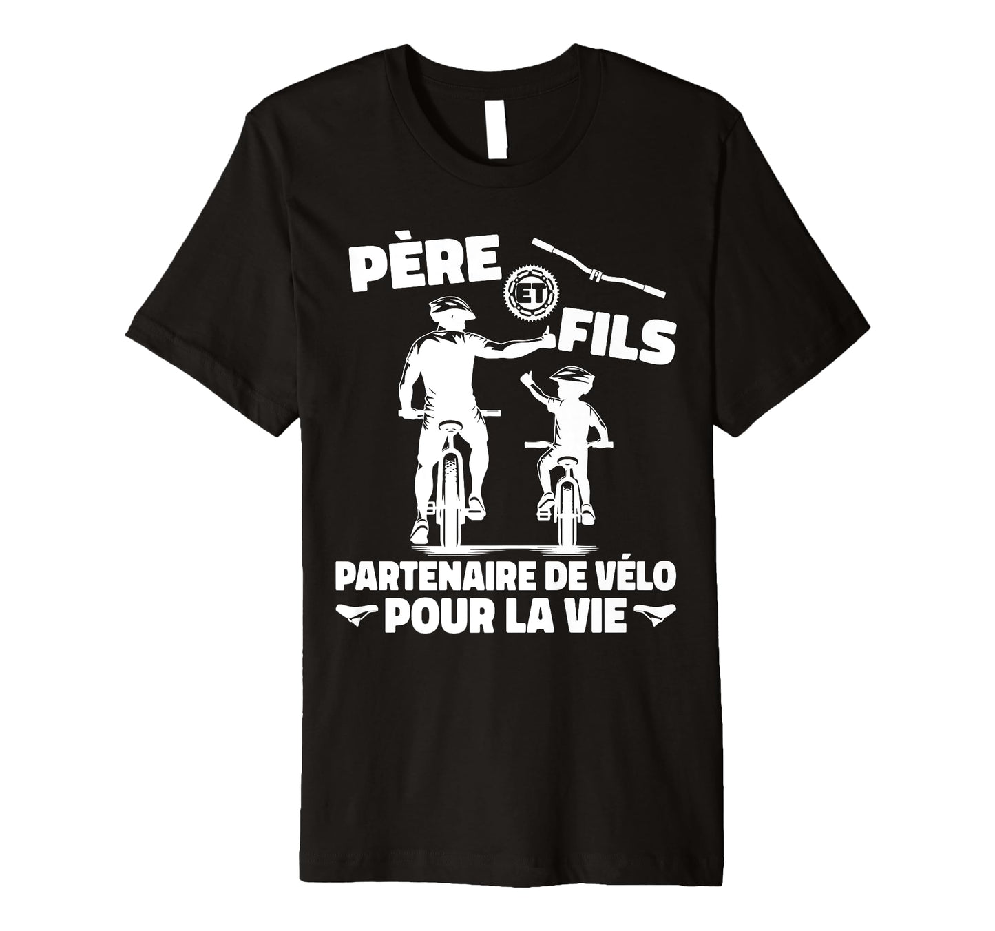 Father And Son Cycling Partner Life T-Shirt - Aesthetic Graphic Unisex - T-Shirt, Sweatshirt, Hoodie