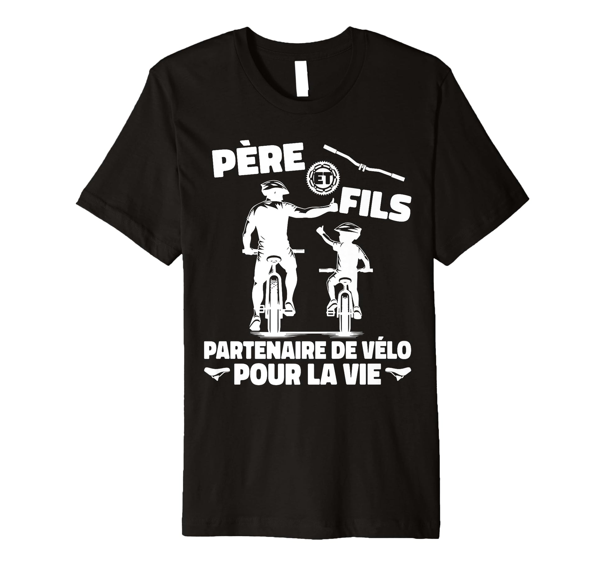 Father And Son Cycling Partner Life T-Shirt - Aesthetic Graphic Unisex - T-Shirt, Sweatshirt, Hoodie
