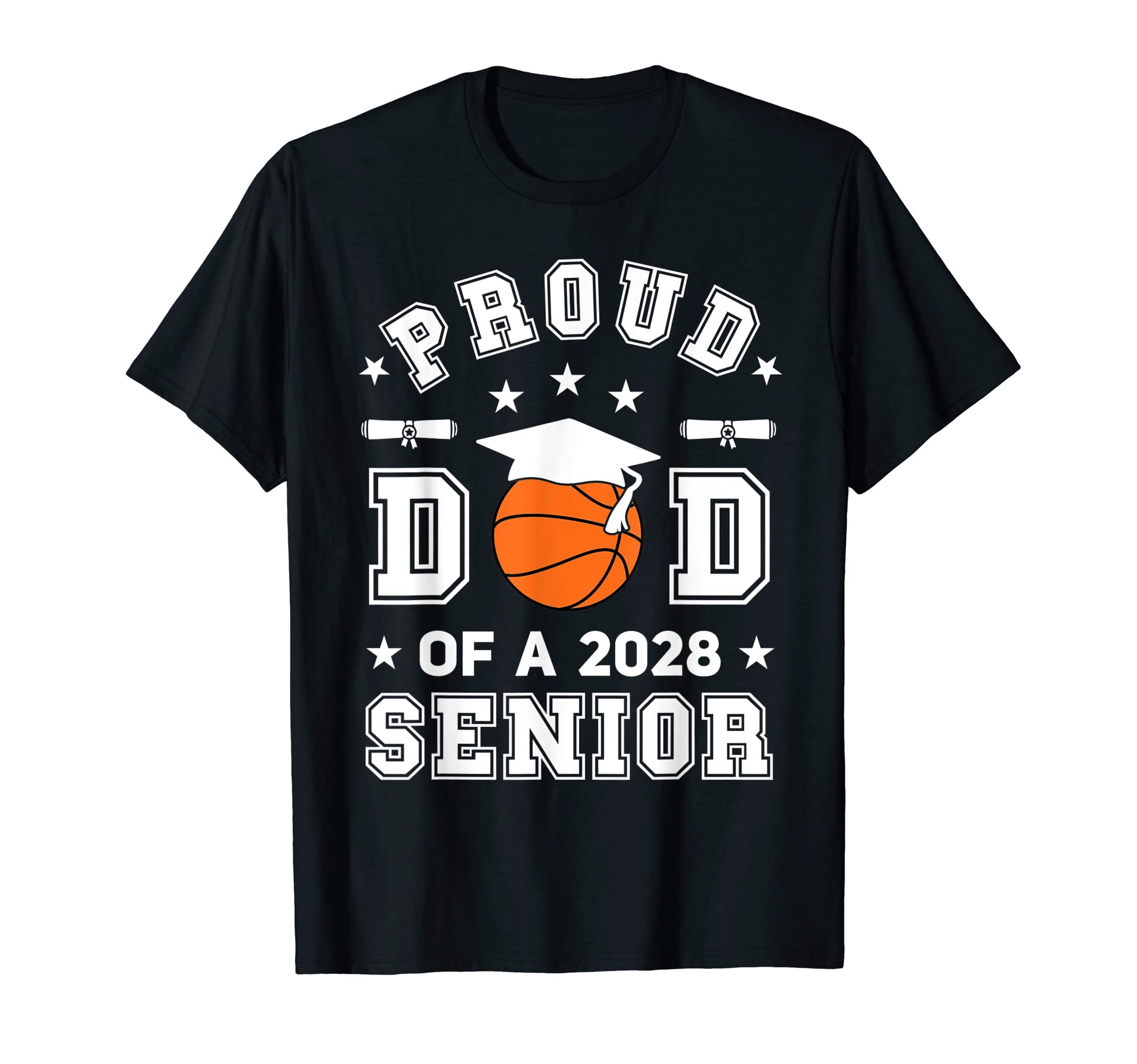 Mens Proud Dad 2028 Senior Highschool T-Shirt - Streetwear Style Men Women - T-Shirt, Sweatshirt, Hoodie