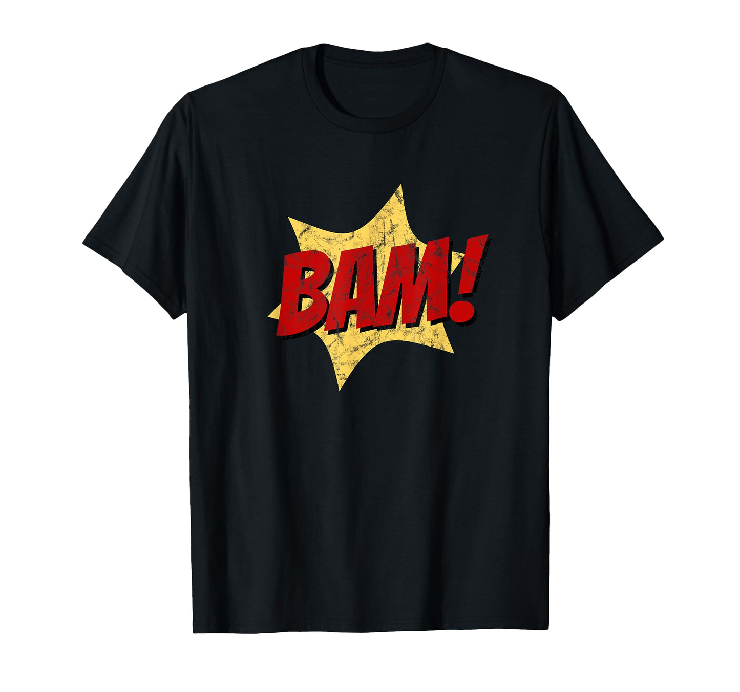Bam Funny Comic Sound Pop Art T-Shirt - Casual Everyday Wear Unisex - T-Shirt, Sweatshirt, Hoodie