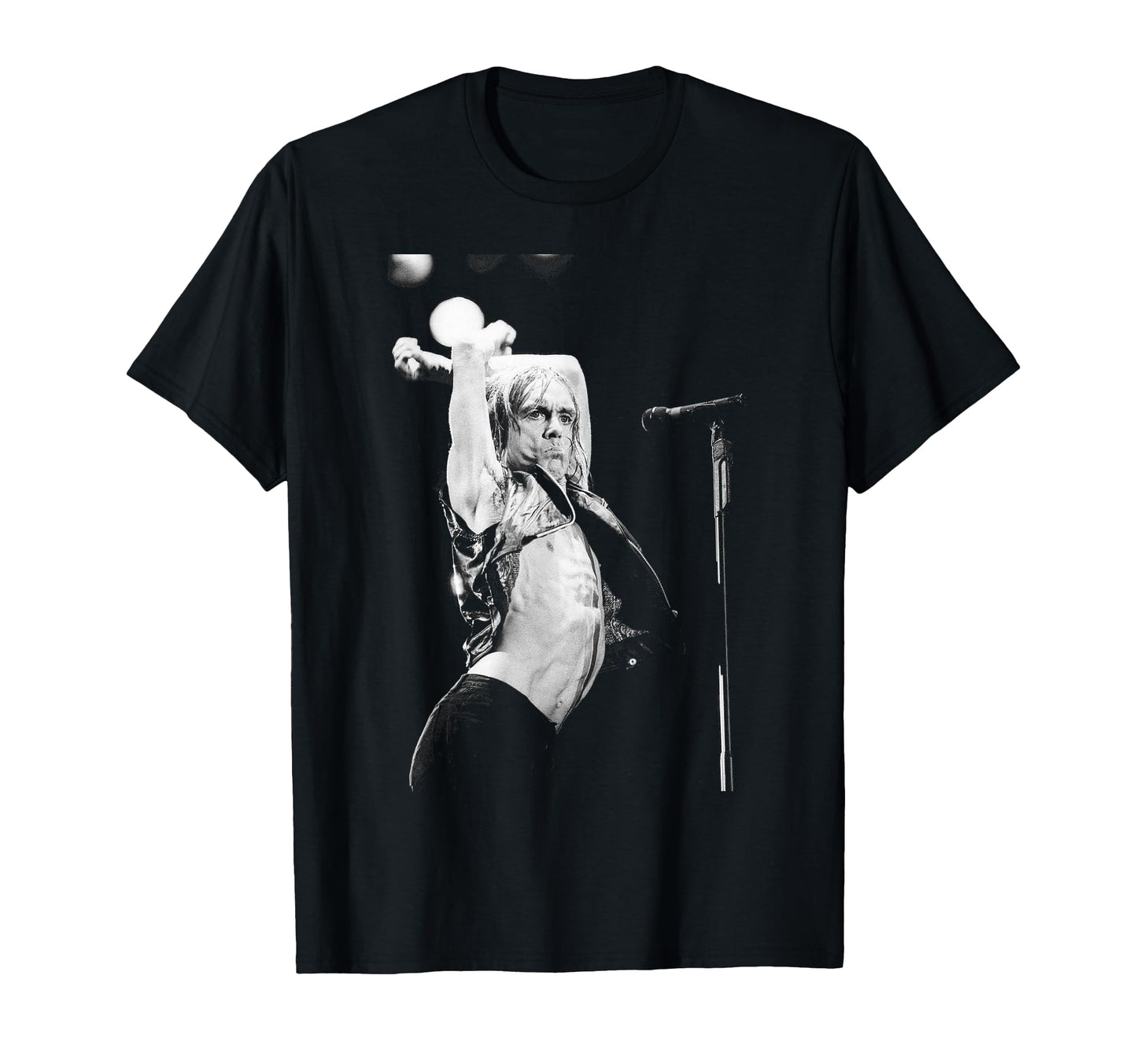 Stooges Singer Iggy Pop Reading T-Shirt - Minimalist Print for Adults - T-Shirt, Sweatshirt, Hoodie