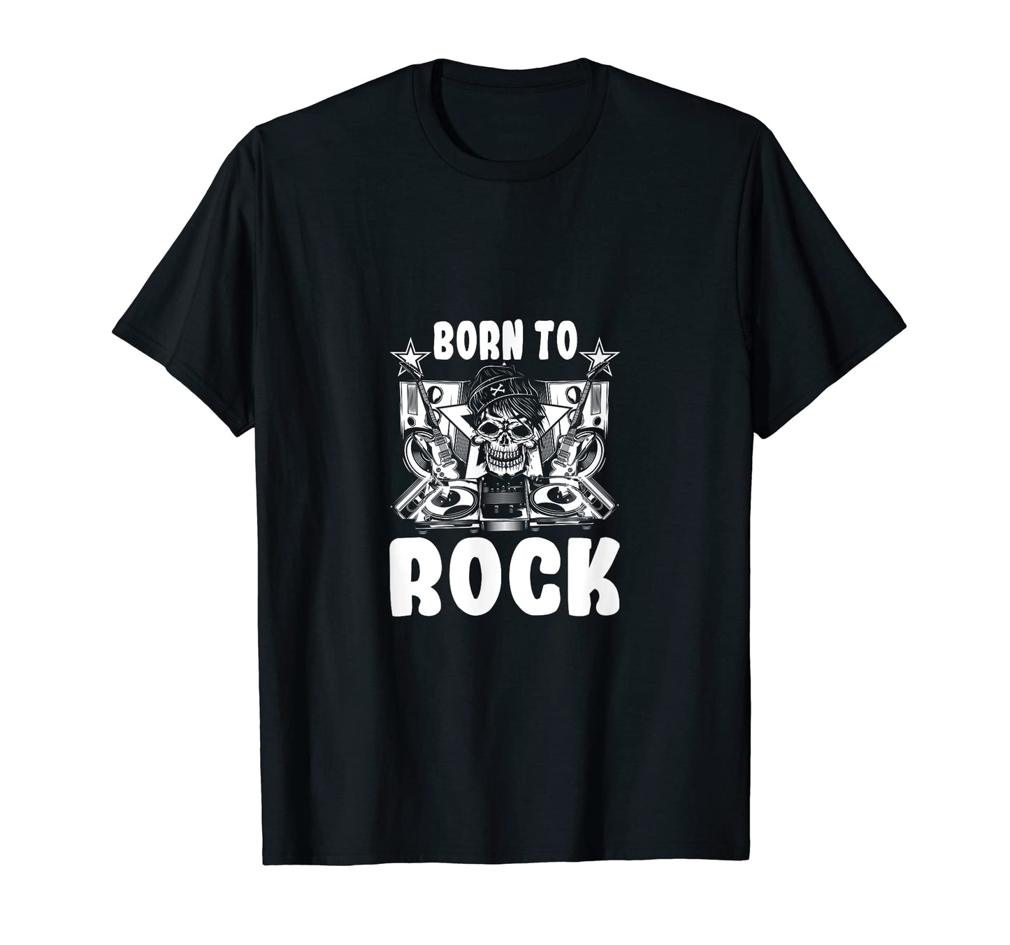 Born To Rock Music Lover Musician T-Shirt - Streetwear Style Unisex - T-Shirt, Sweatshirt, Hoodie