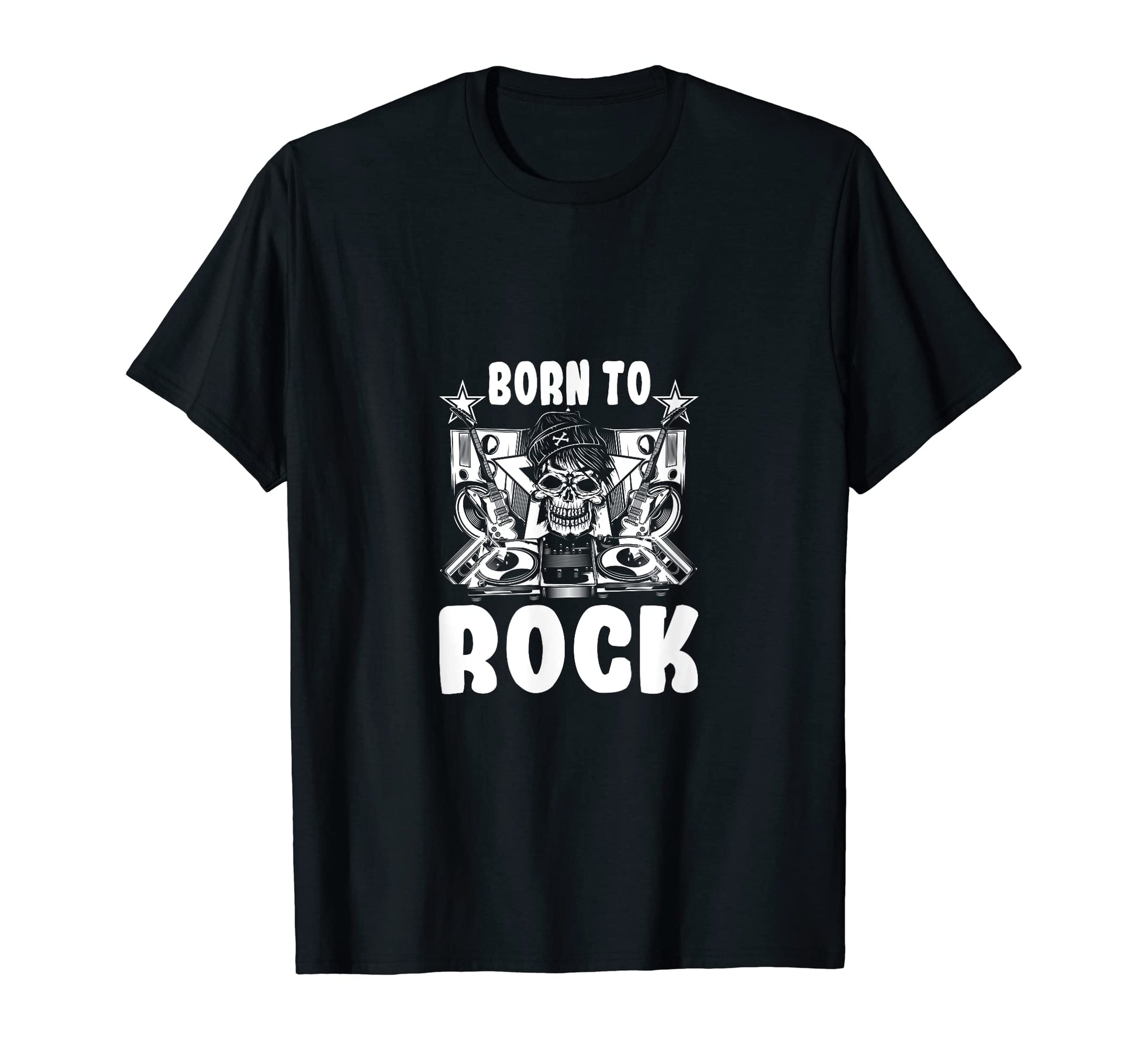 Born To Rock Music Lover Musician T-Shirt - Streetwear Style Unisex - T-Shirt, Sweatshirt, Hoodie