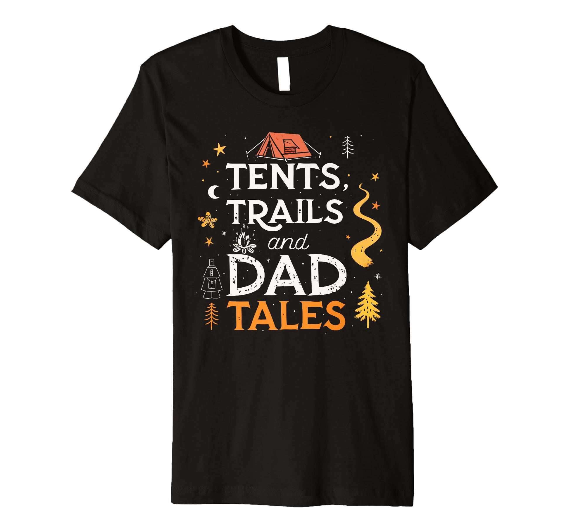 Best Dad Fire Camping Trip T-Shirt - Unique Graphic for Adults - T-Shirt, Sweatshirt, Hoodie