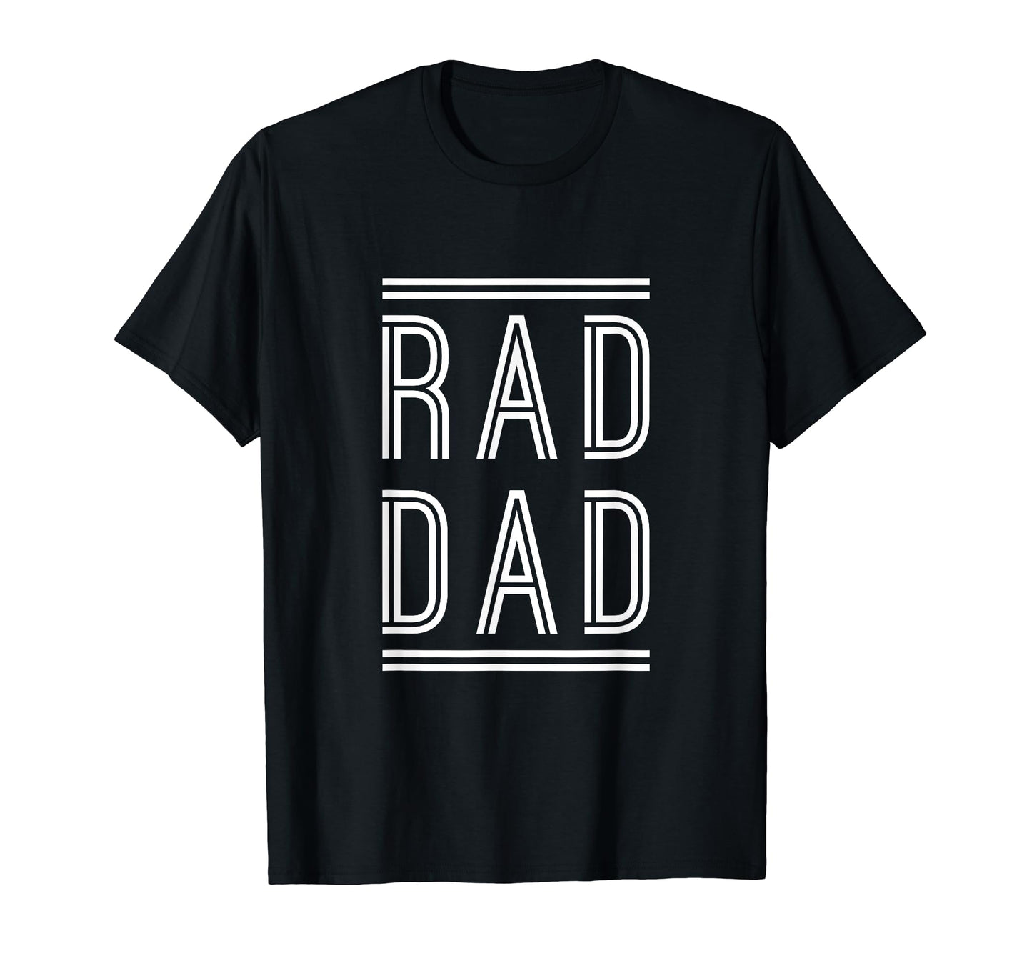 Mens Rad Dad Fathers Day T-Shirt - Minimalist Print Unisex - T-Shirt, Sweatshirt, Hoodie