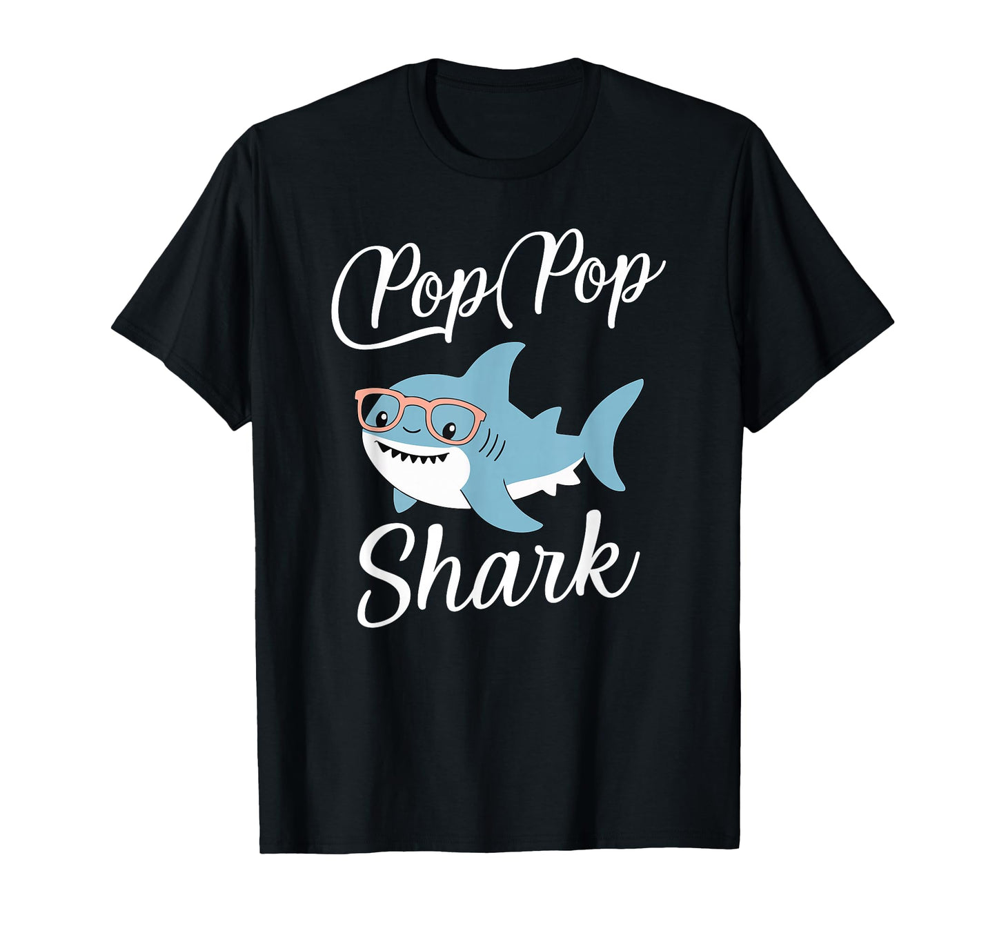Pop Pop Shark Funny Matching Poppop T-Shirt - Novelty Apparel Unisex - T-Shirt, Sweatshirt, Hoodie
