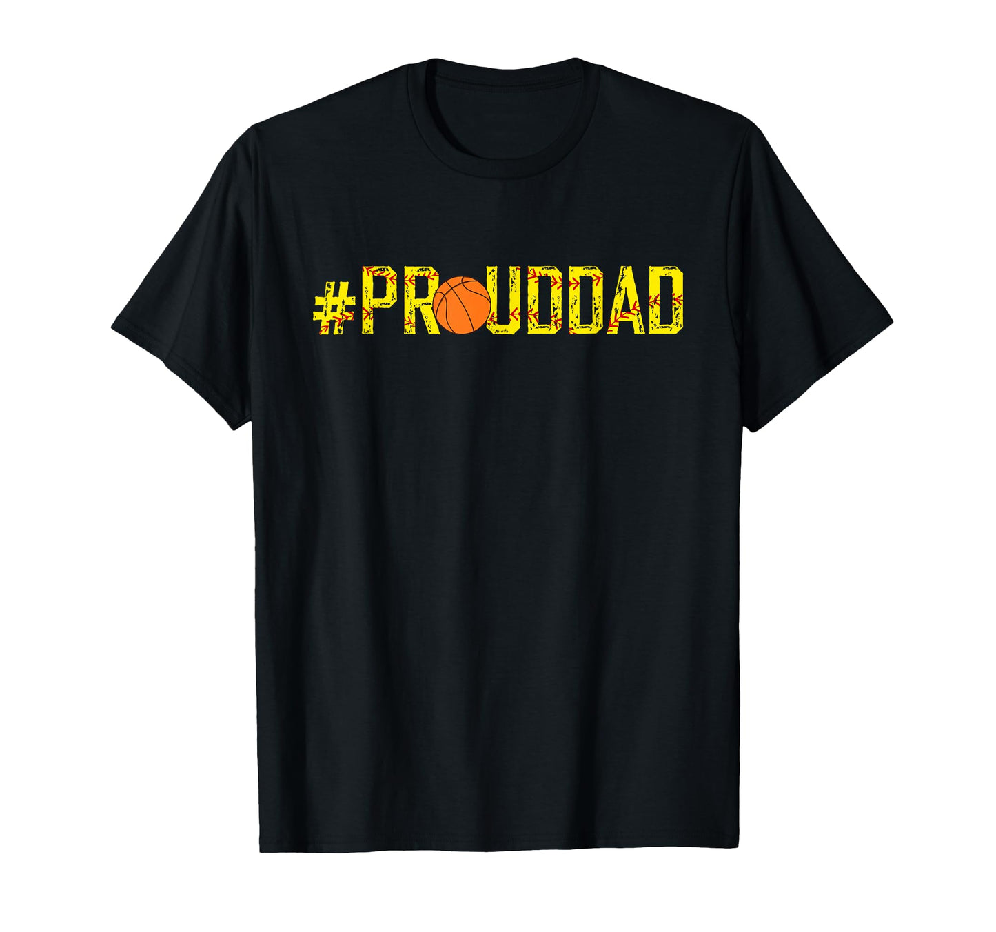 Proud Dad Softball Basketball Dad Ballers T-Shirt - Graphic Print Men Women - T-Shirt, Sweatshirt, Hoodie